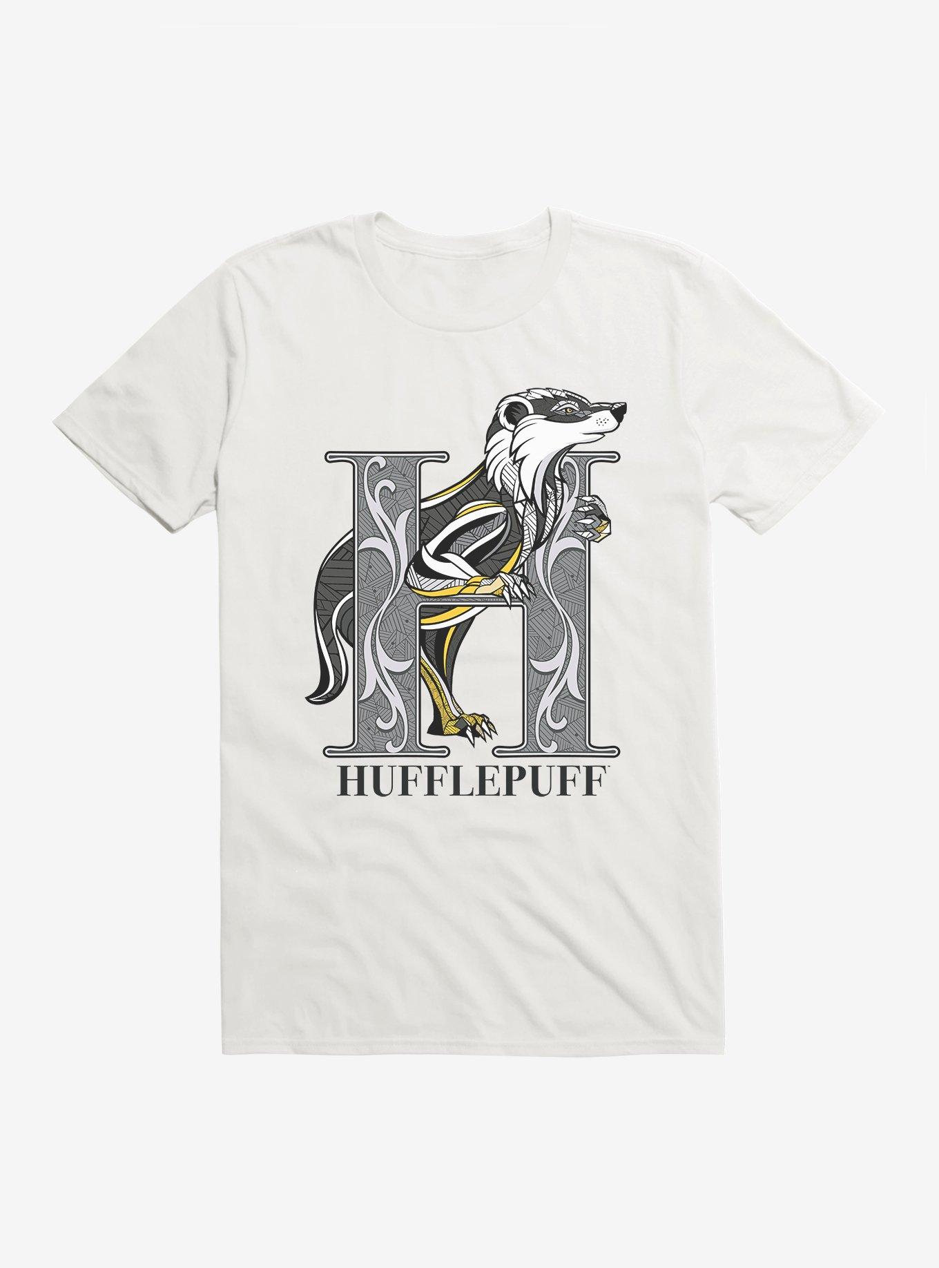 Harry Potter Hufflepuff Classic Geometric Letter T-Shirt, , hi-res