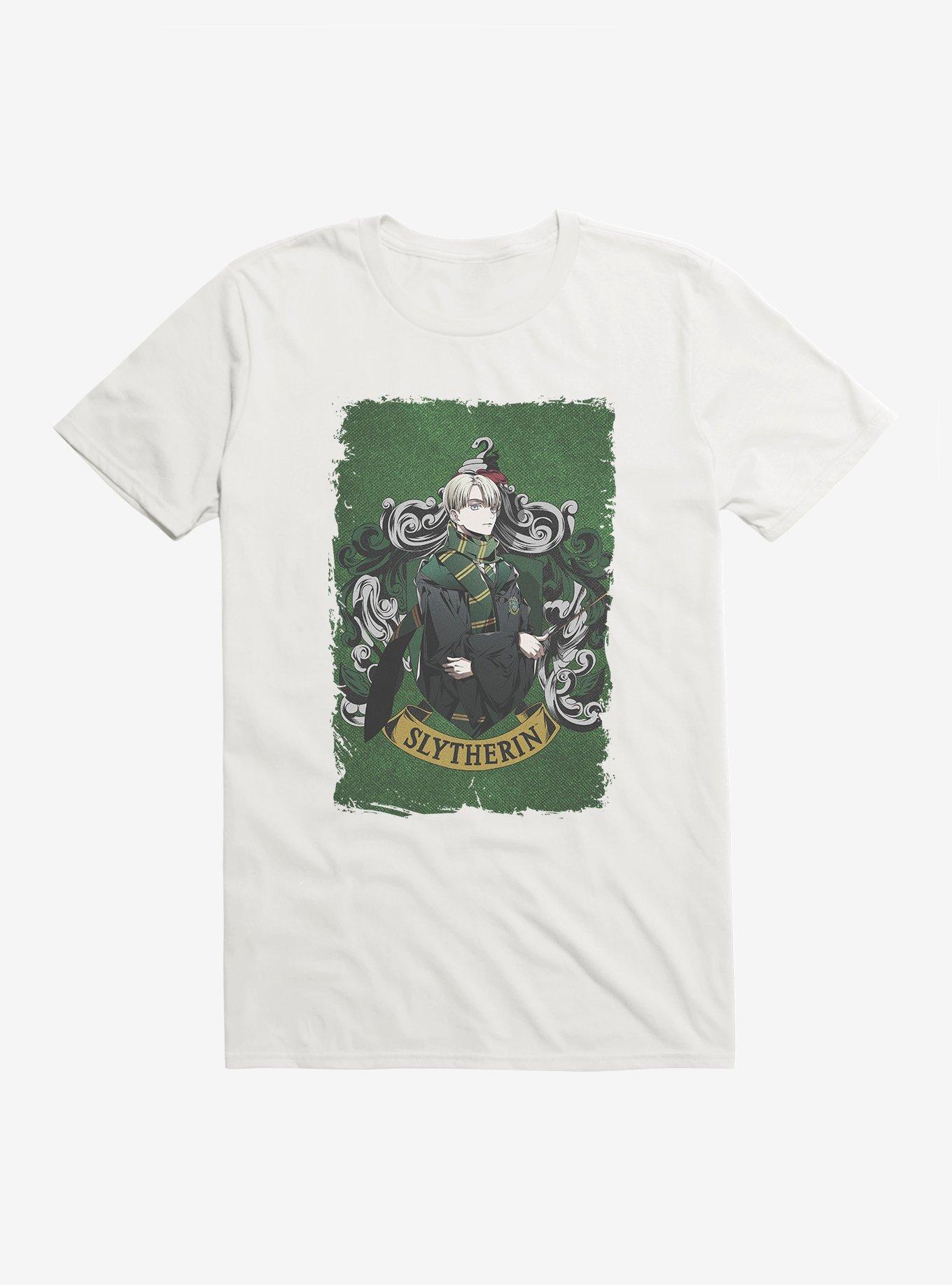 Harry Potter Draco Slytherin Anime Style T-Shirt