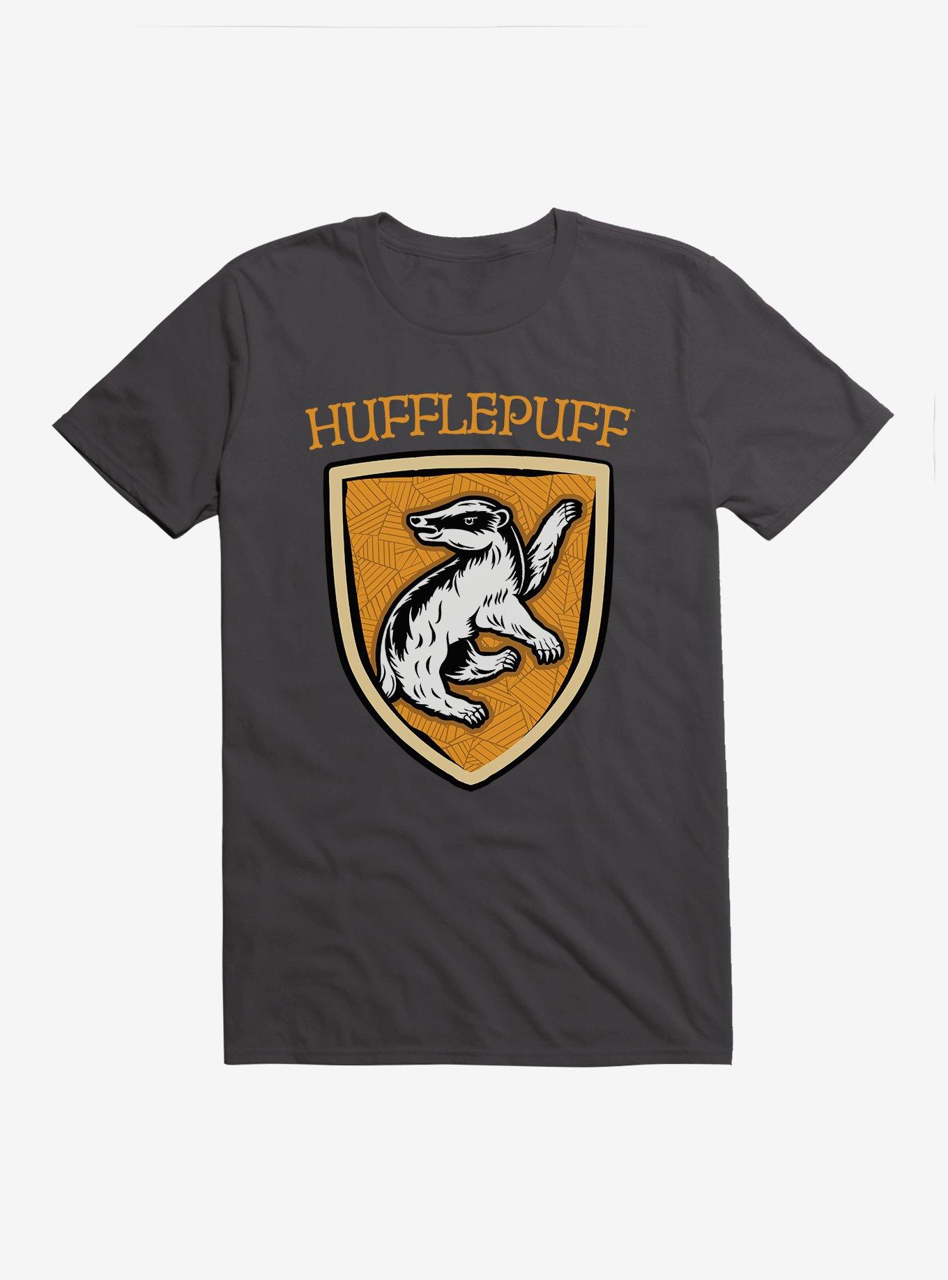 Harry Potter Hufflepuff Modern Geometric Emblem T-Shirt