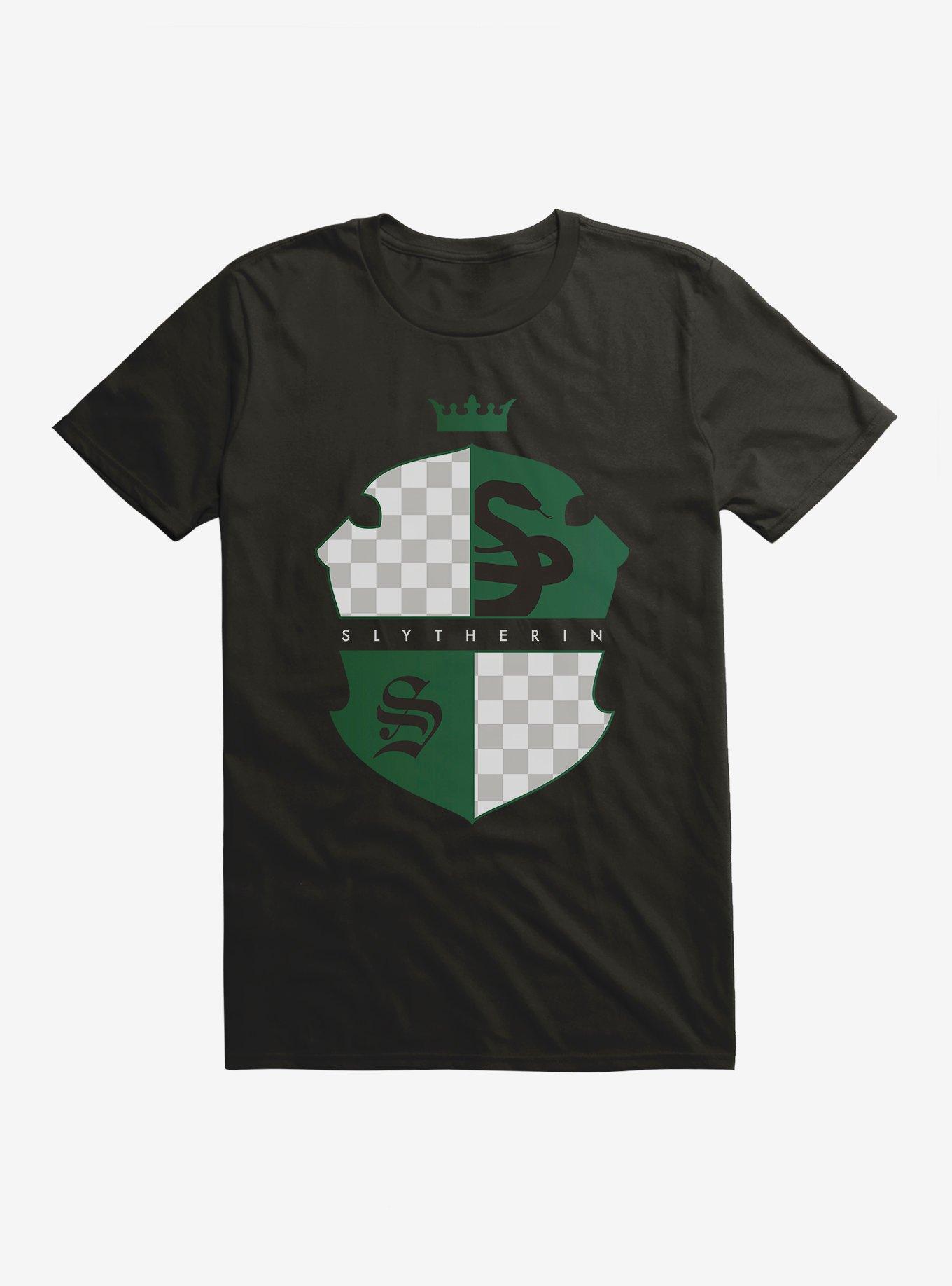 Harry Potter Slytherin Coat Of Arms T-Shirt, BLACK, hi-res