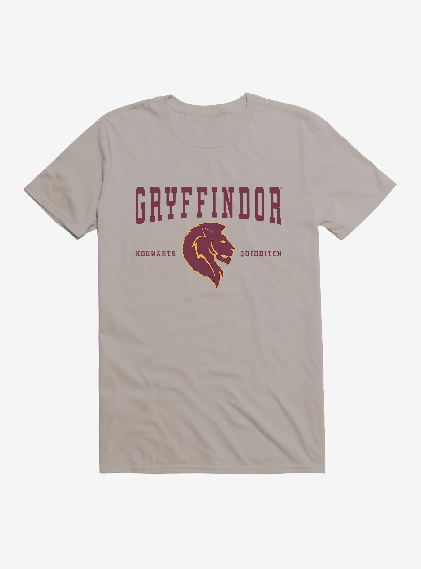 Harry Potter Gryffindor Quidditch Symbol T-Shirt, LIGHT GREY, hi-res