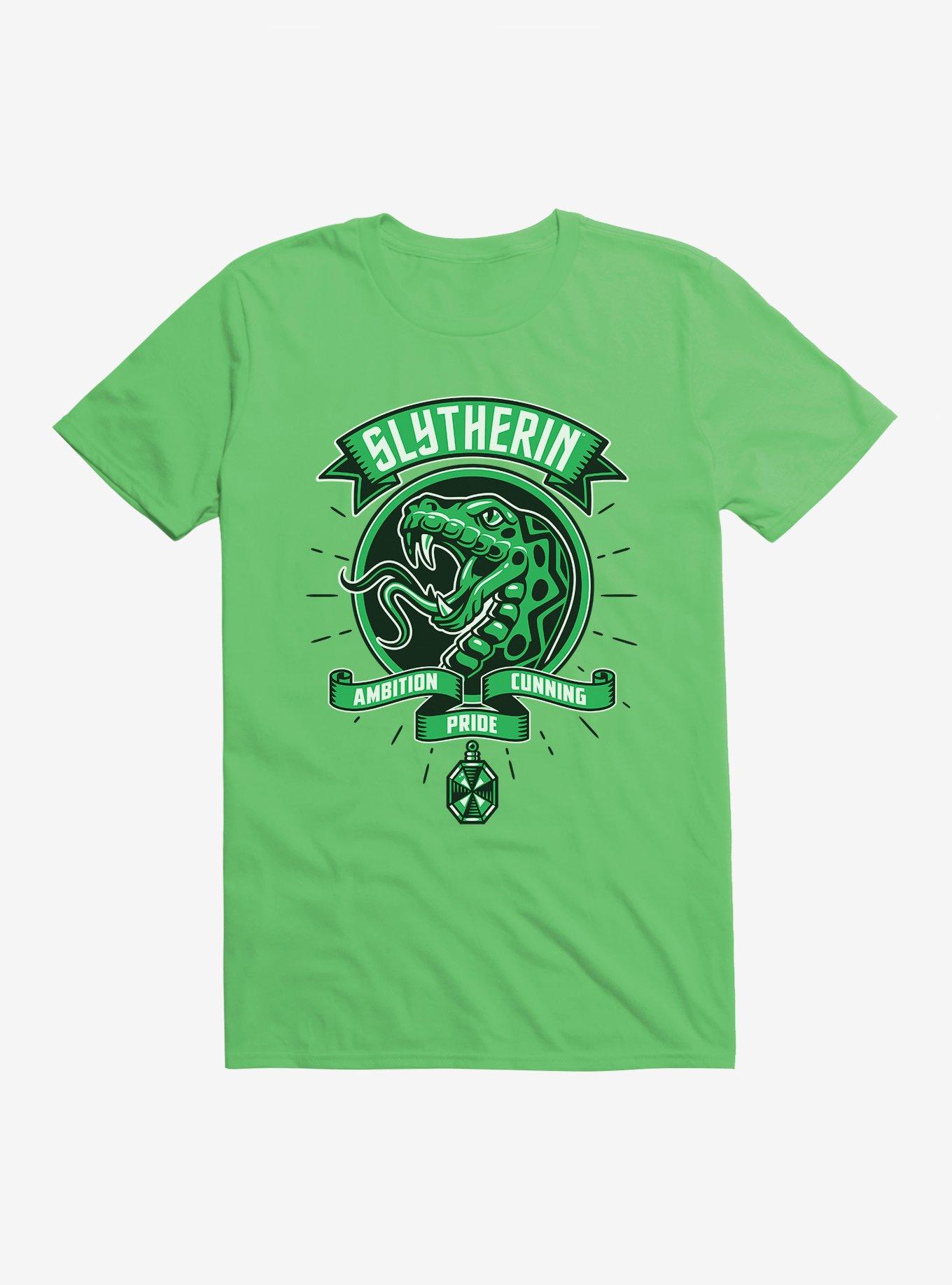 Harry Potter Slytherin House Patch Art T-Shirt, , hi-res