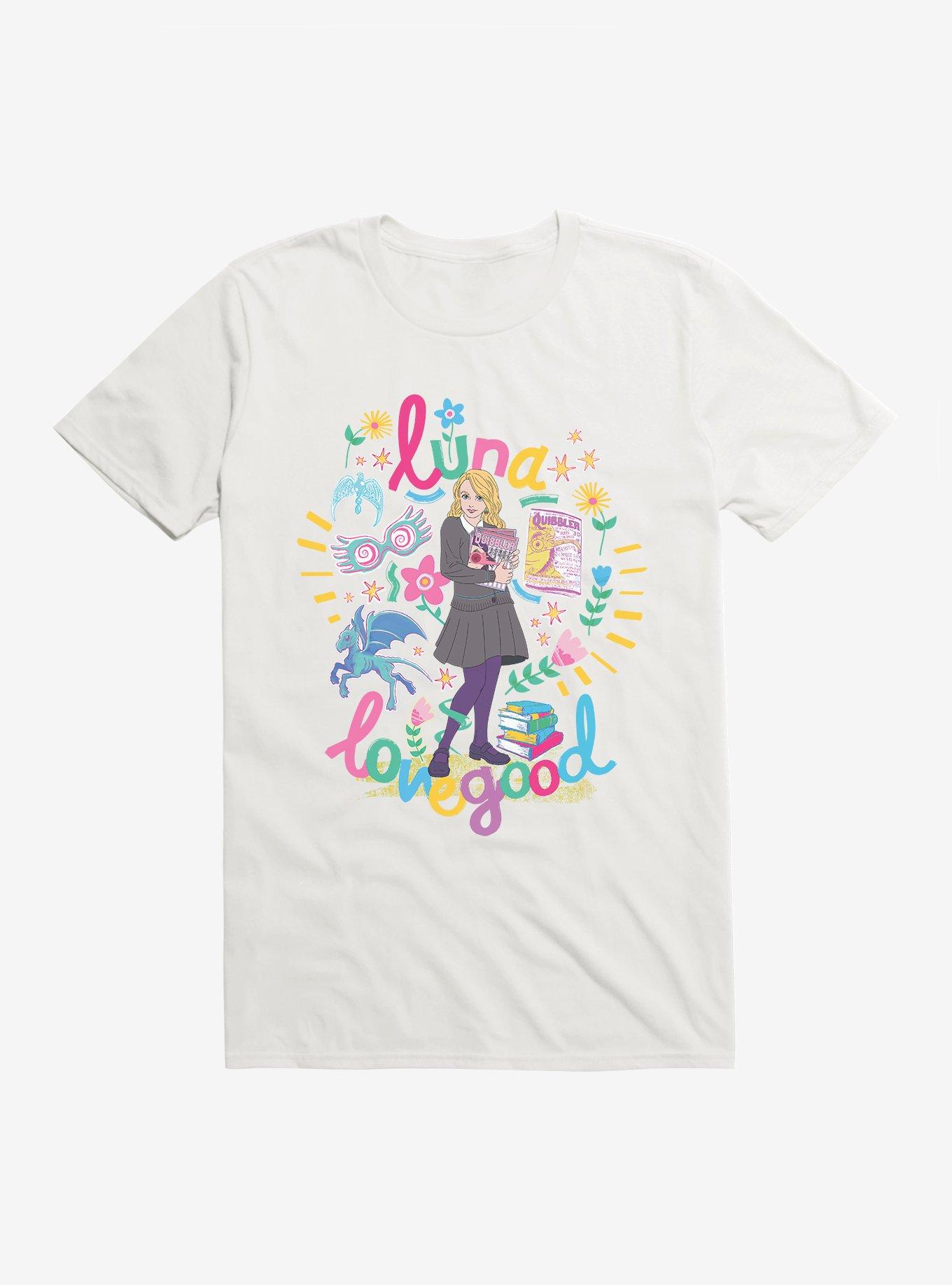 Harry Potter Luna Lovegood Doodle Art T-Shirt