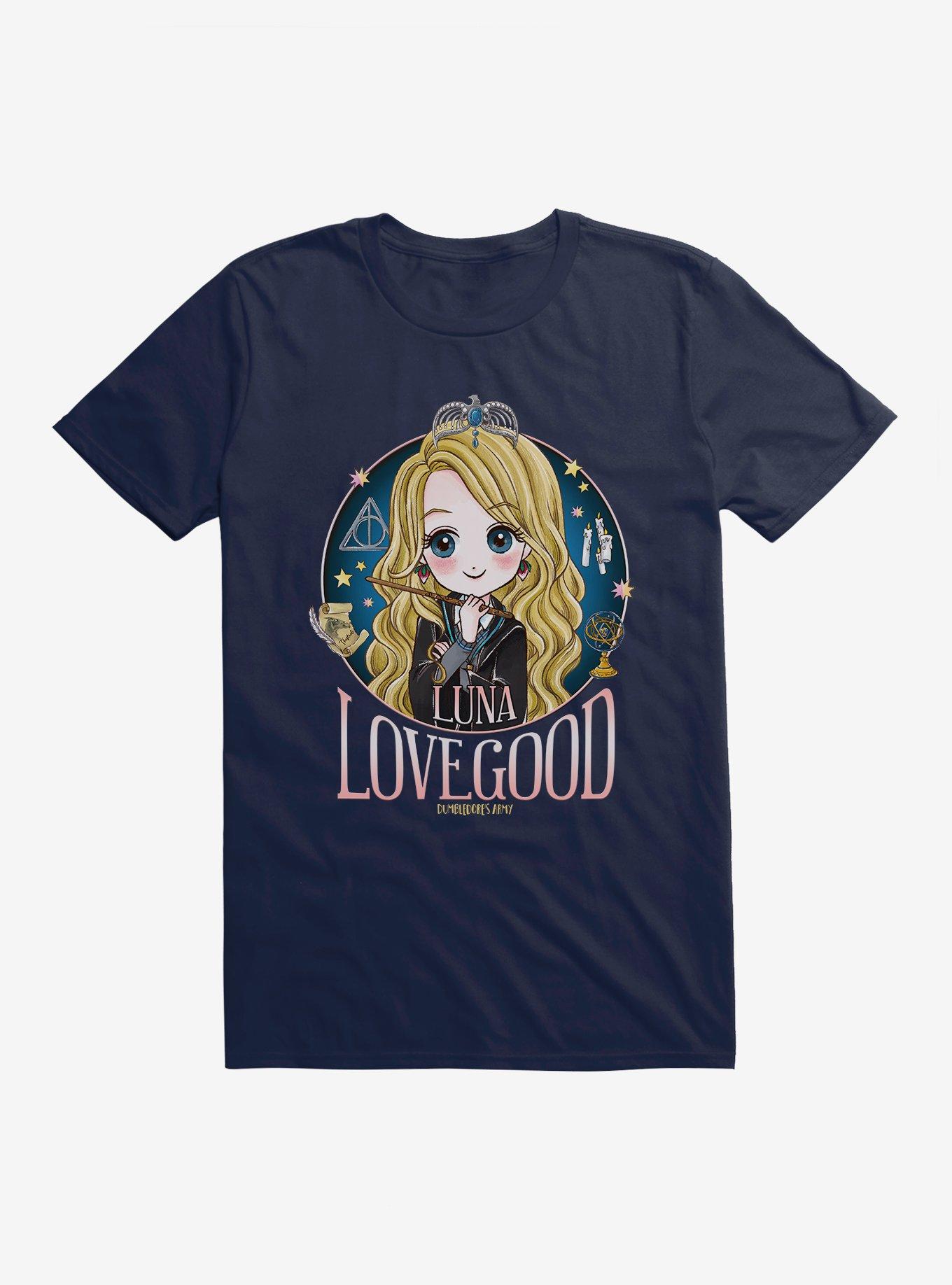 Harry Potter Luna Lovegood Army T-Shirt, MIDNIGHT NAVY, hi-res