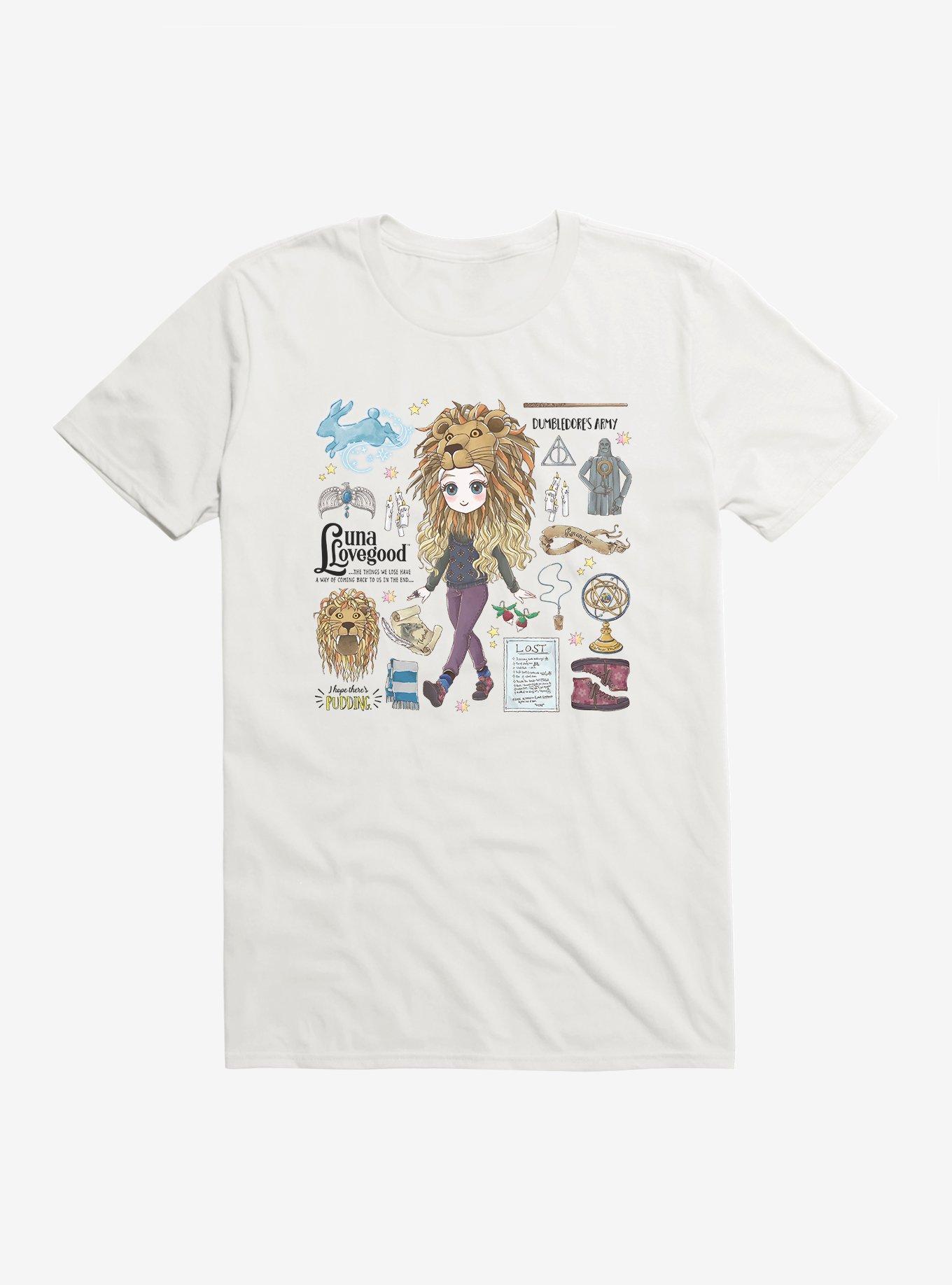 Harry Potter Luna Icons Lion Hat T-Shirt