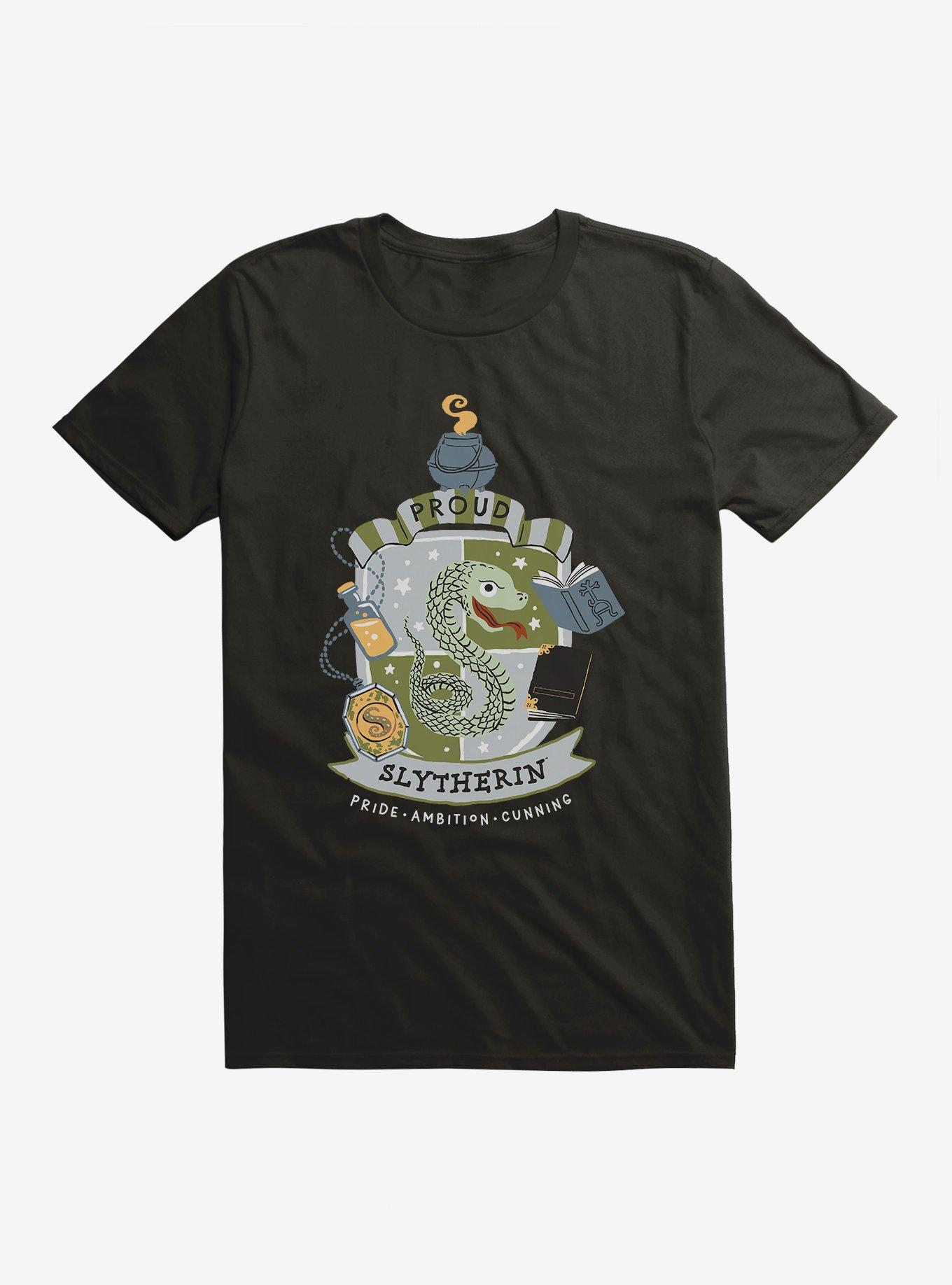 Harry Potter Slytherin Proud T-Shirt, BLACK, hi-res