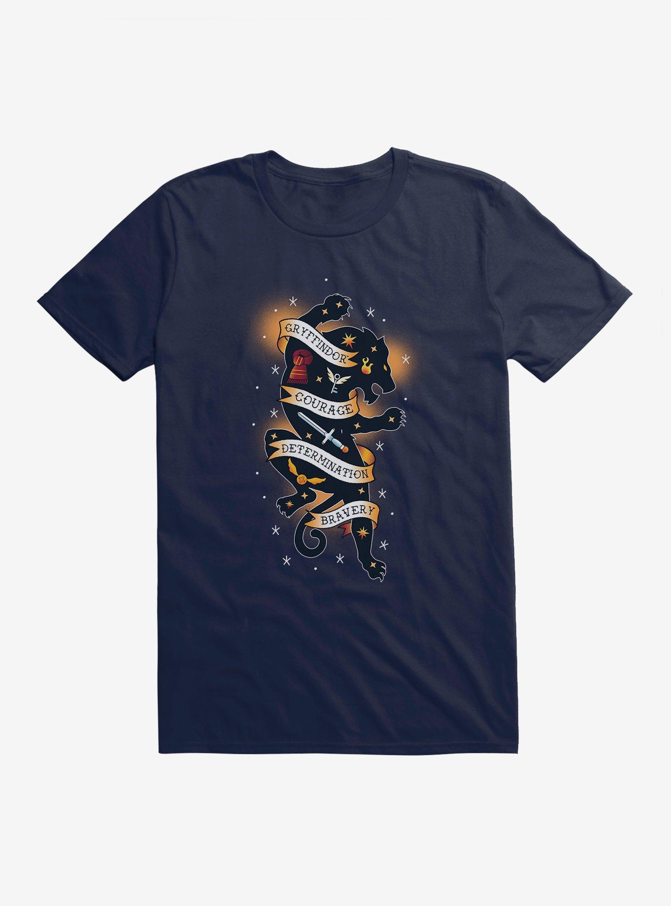 Harry Potter Gryffindor Traits T-Shirt, MIDNIGHT NAVY, hi-res