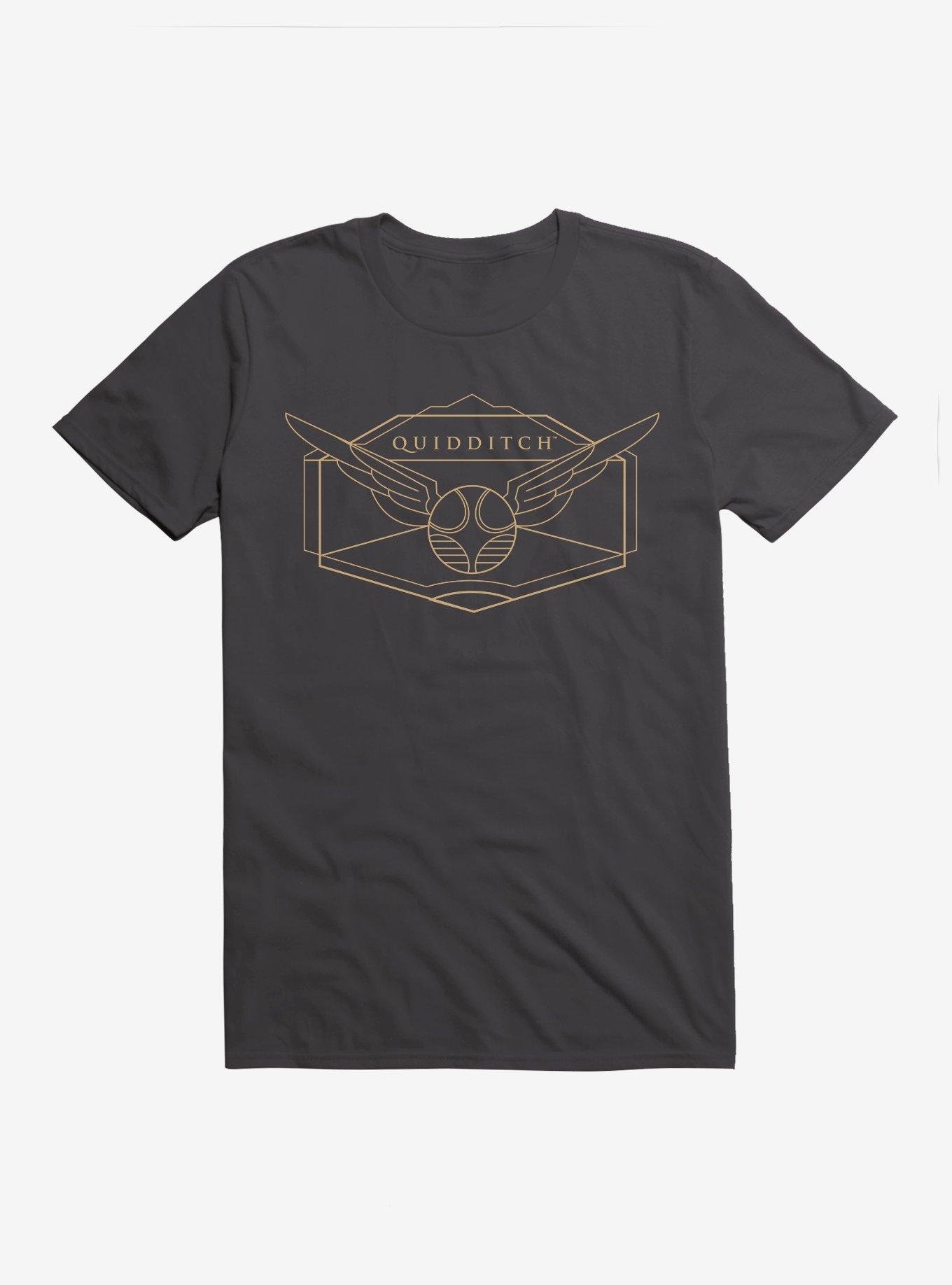 Harry Potter Golden Magic Quidditch Emblem T-Shirt, , hi-res