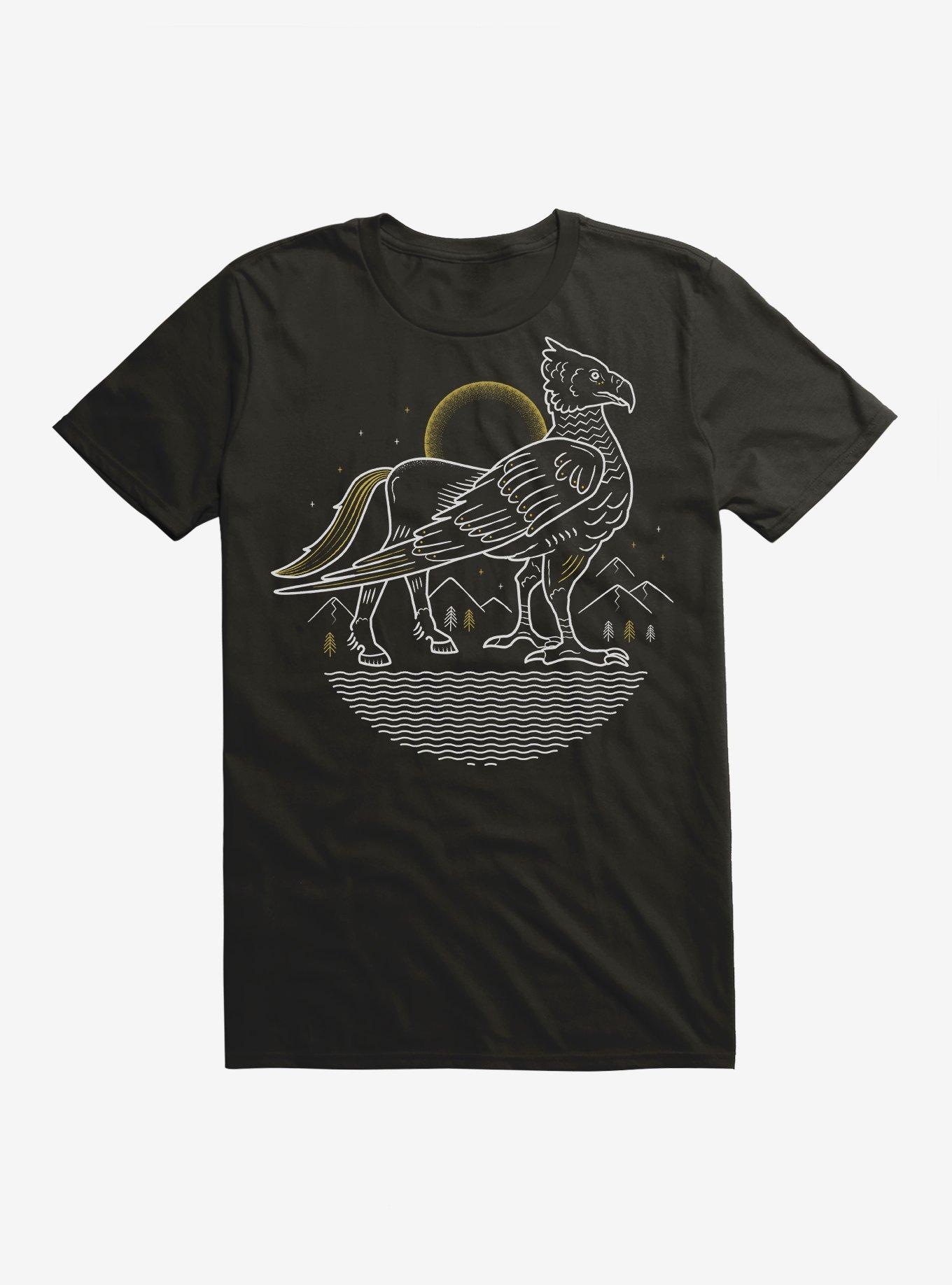 Harry Potter Buckbeak Hippogriff T-Shirt, BLACK, hi-res