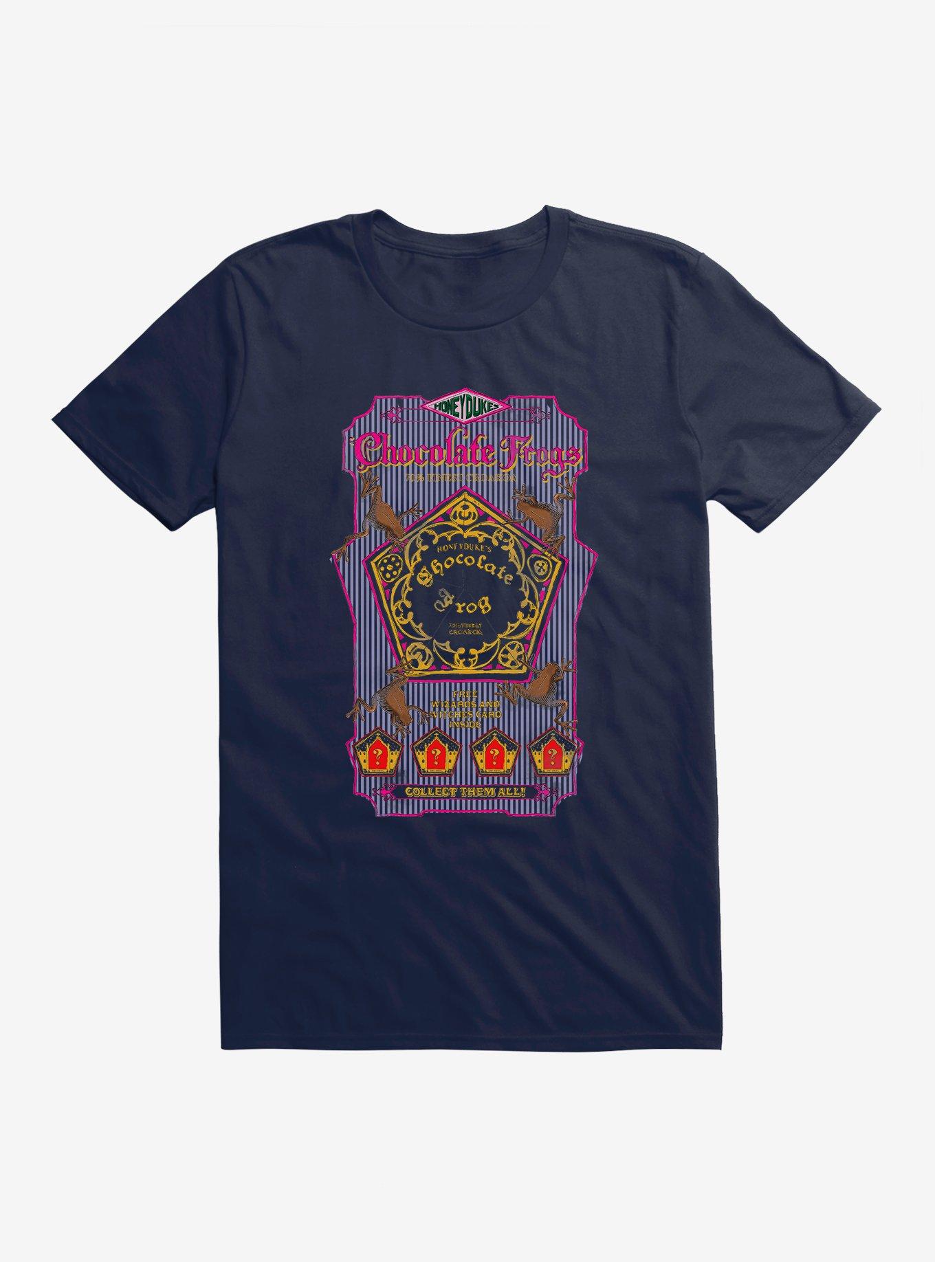 Harry Potter Chocolate Frogs Box T-Shirt, MIDNIGHT NAVY, hi-res