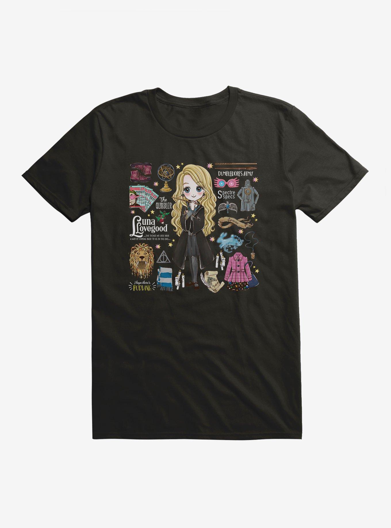 Harry Potter Stylized Luna Icons T-Shirt, , hi-res