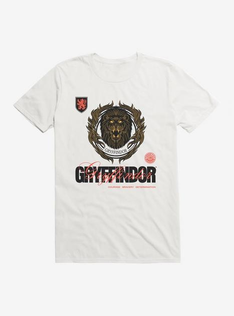 Harry Potter Gryffindor Seal Motto T-Shirt - WHITE | BoxLunch