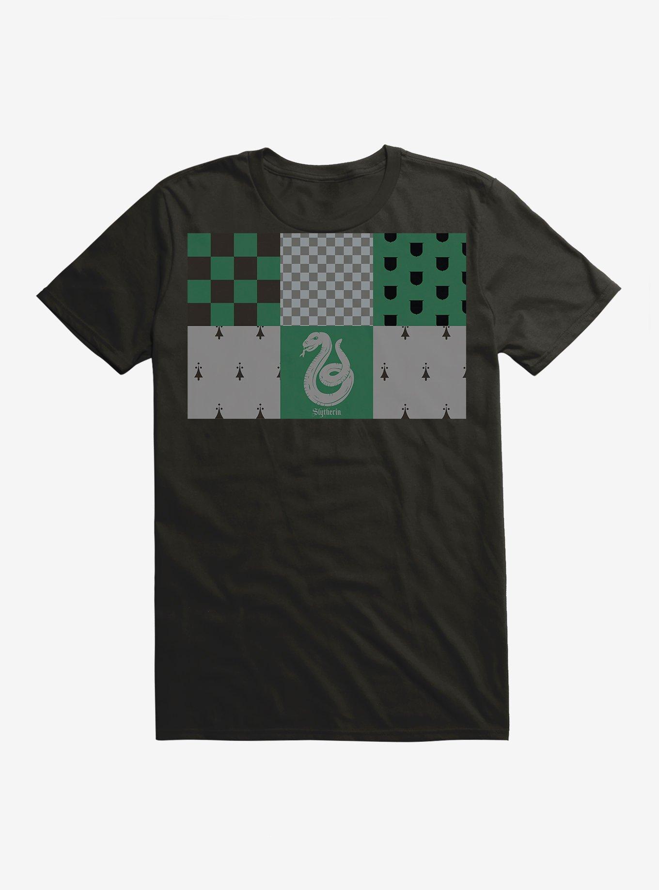 Harry Potter Slytherin Checkered T-Shirt