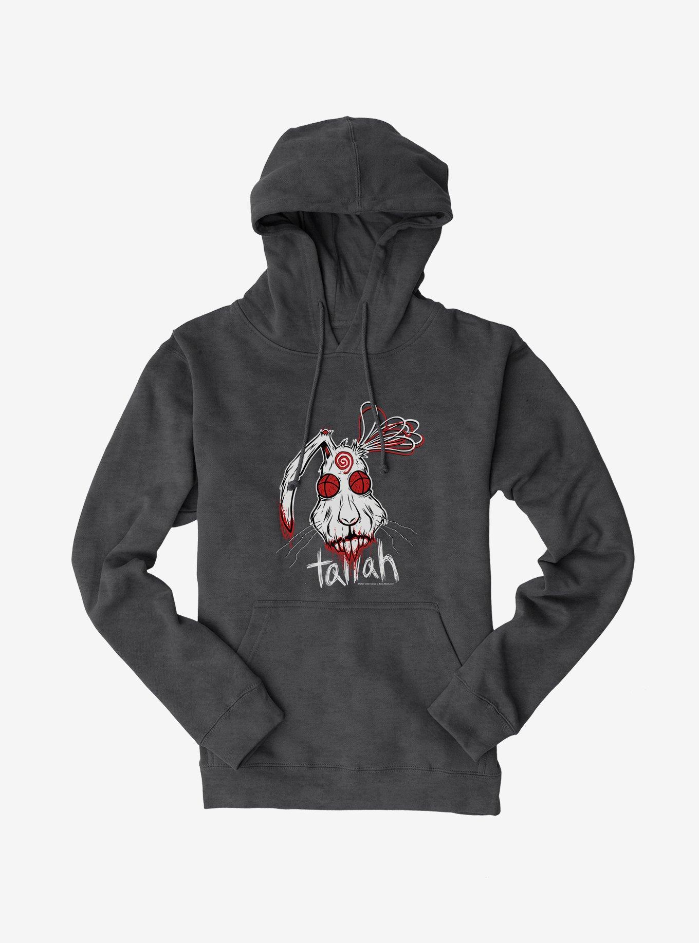 Tallah Dead Rabbit Hoodie, DARK HEATHER, hi-res