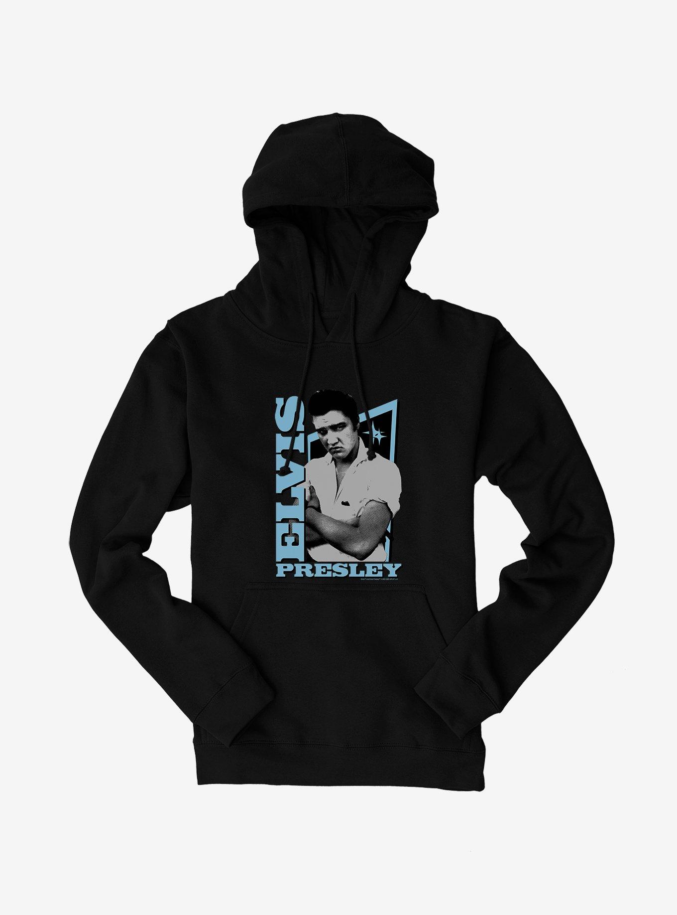 Elvis Something Blue Hoodie, , hi-res