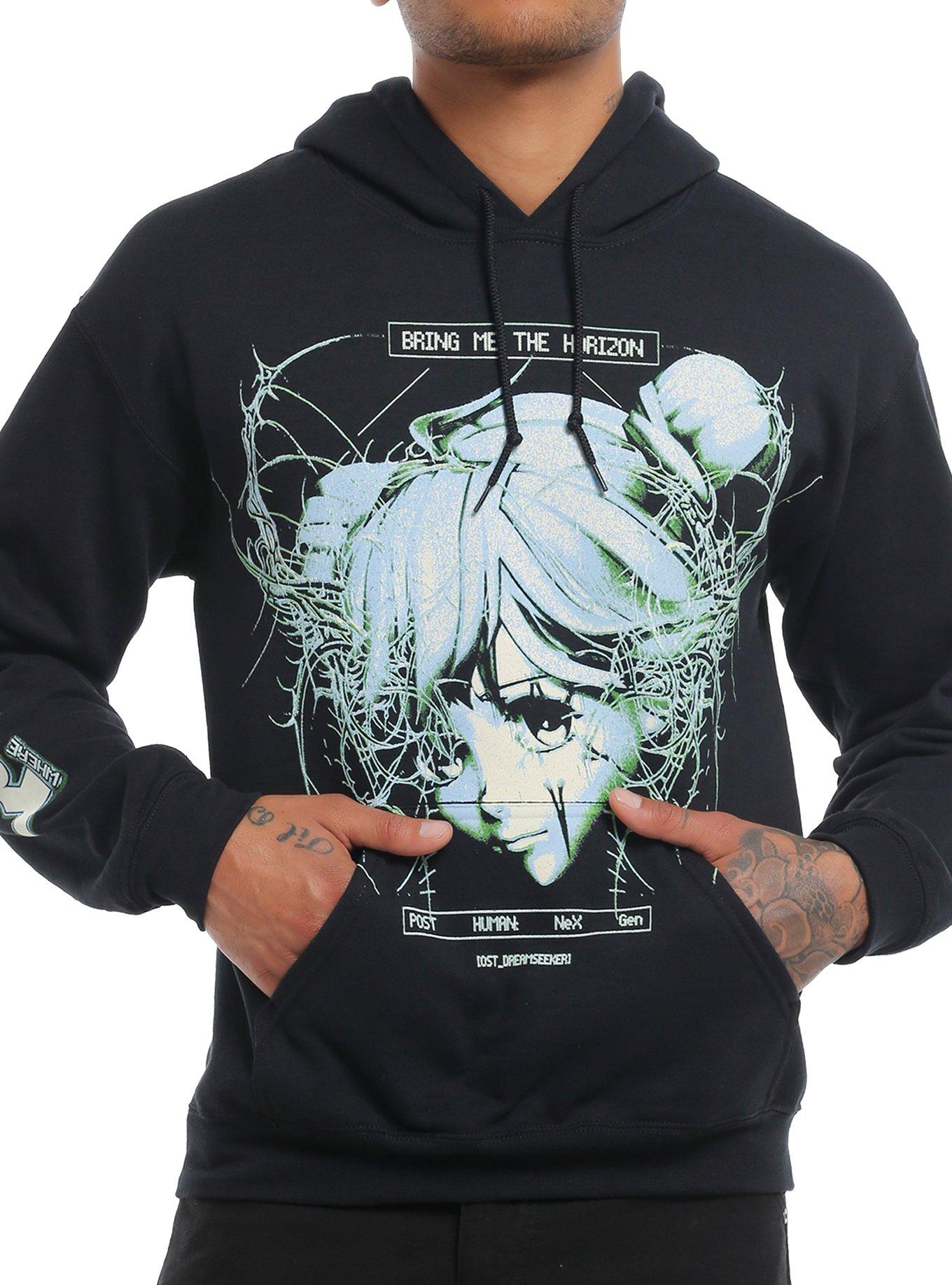 Bring Me The Horizon Post Human: Nex Gen Anime Character Hoodie, , hi-res