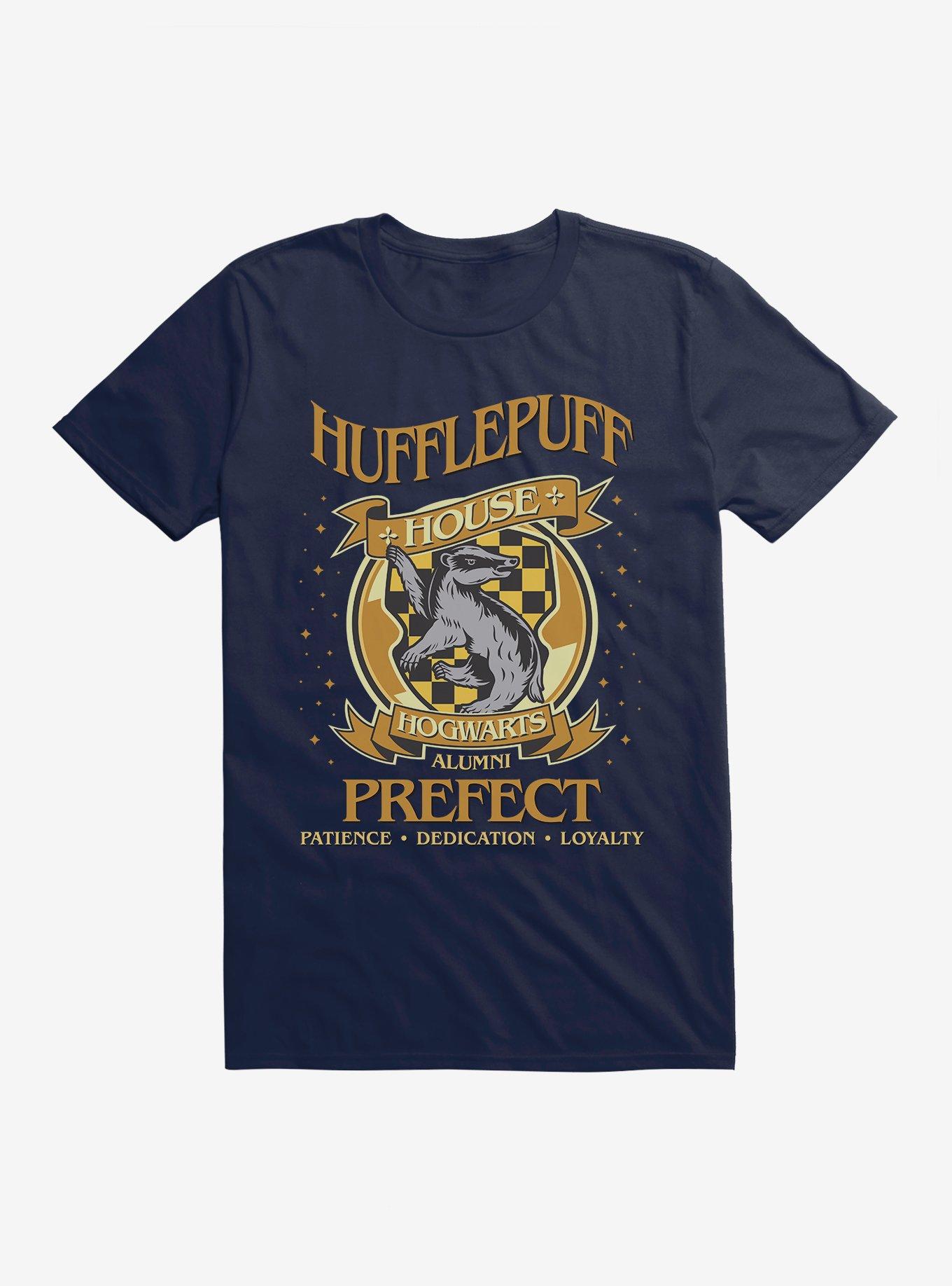 Harry Potter Hufflepuff Alumni Prefect T-Shirt, MIDNIGHT NAVY, hi-res