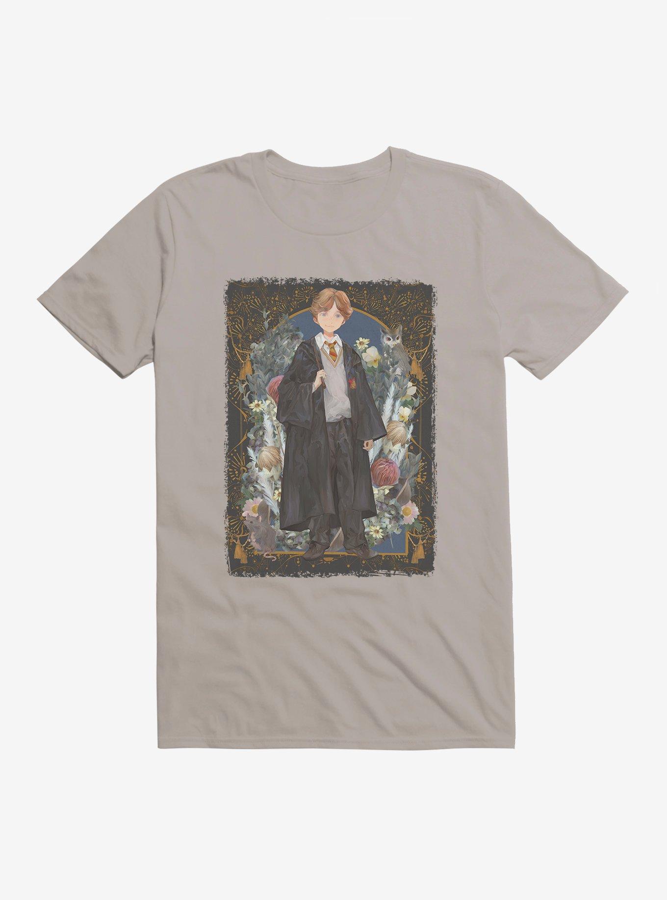 Harry Potter Ron Weasley Fantasy Style T-Shirt, LIGHT GREY, hi-res