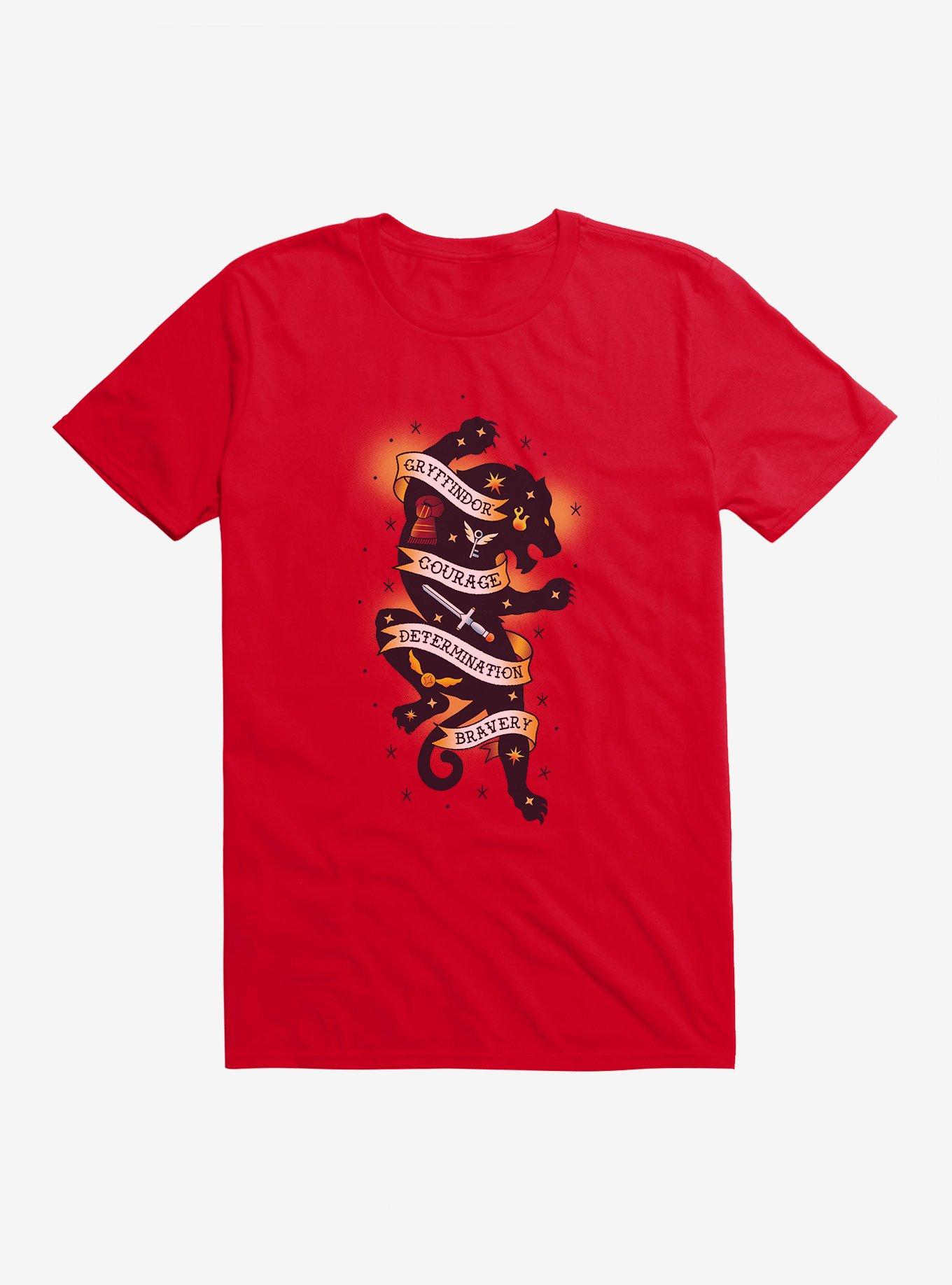 Harry Potter Gryffindor Traits T-Shirt, RED, hi-res