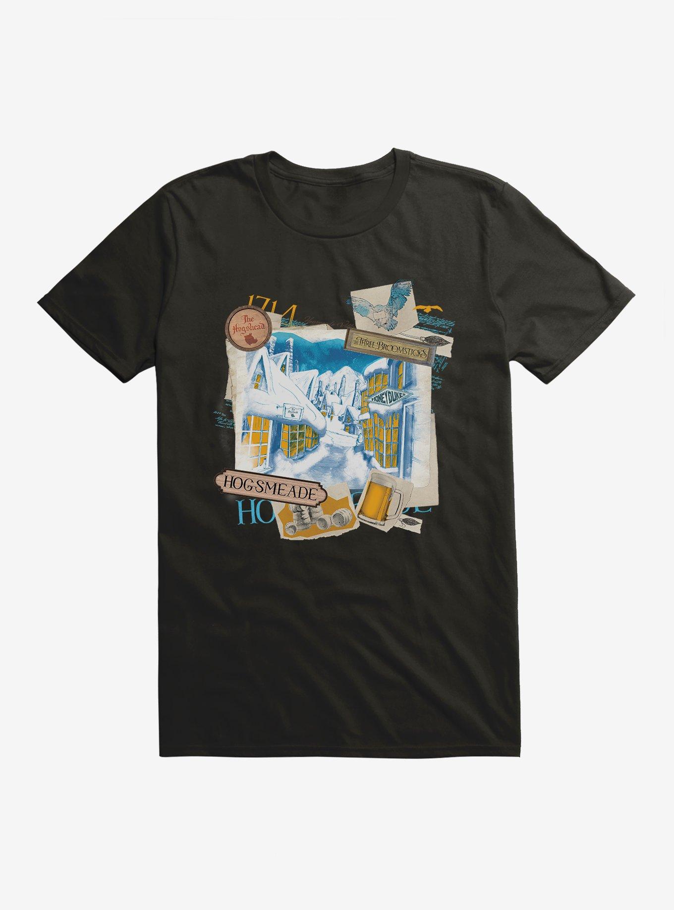 Harry Potter Hogsmeade Collage T-Shirt, , hi-res