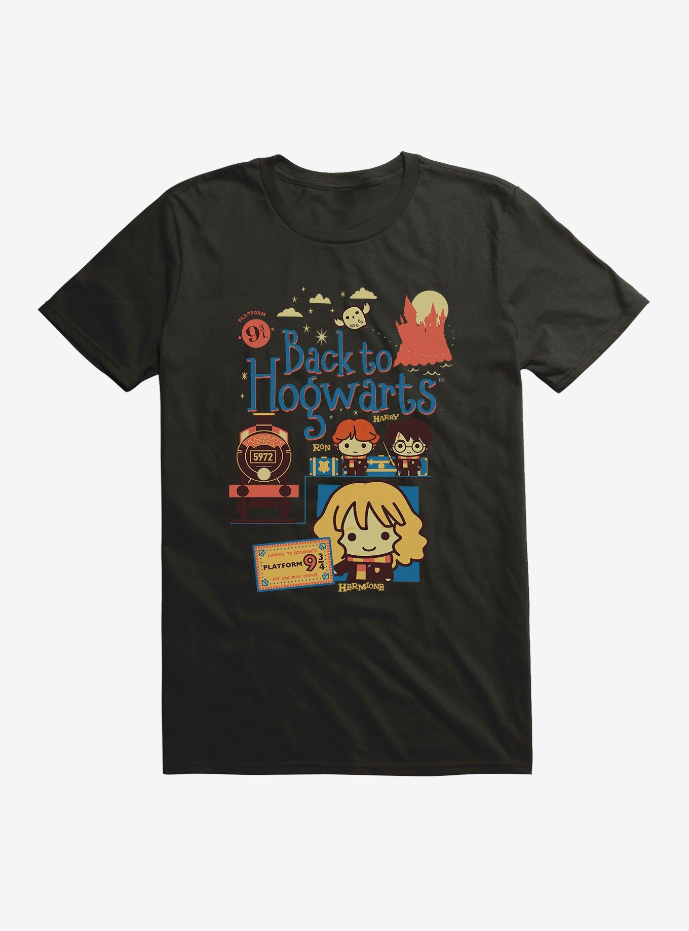Harry Potter Platform 9 3/4 Chibi Art T-Shirt, , hi-res