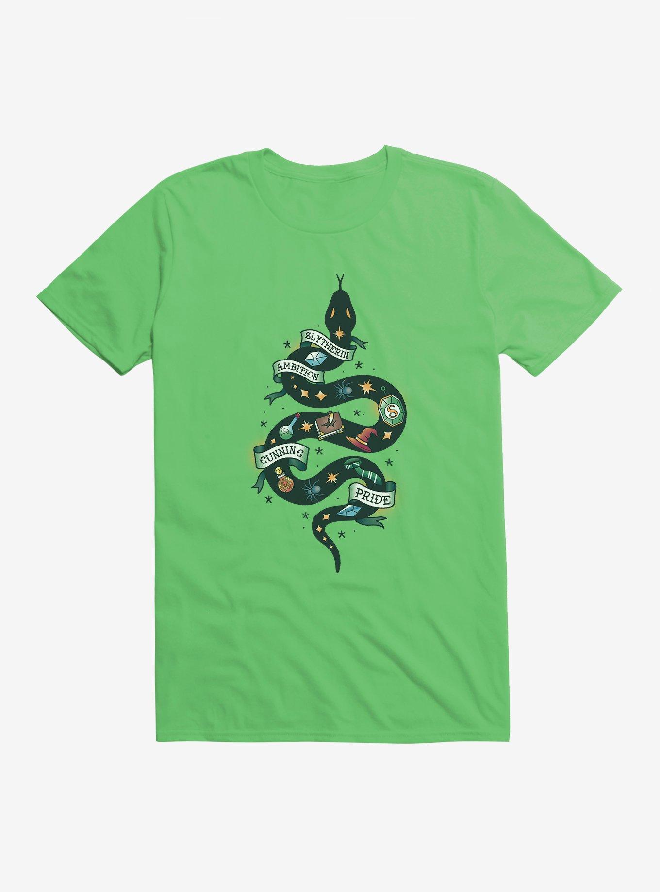 Harry Potter Slytherin Traits T-Shirt, KELLY, hi-res