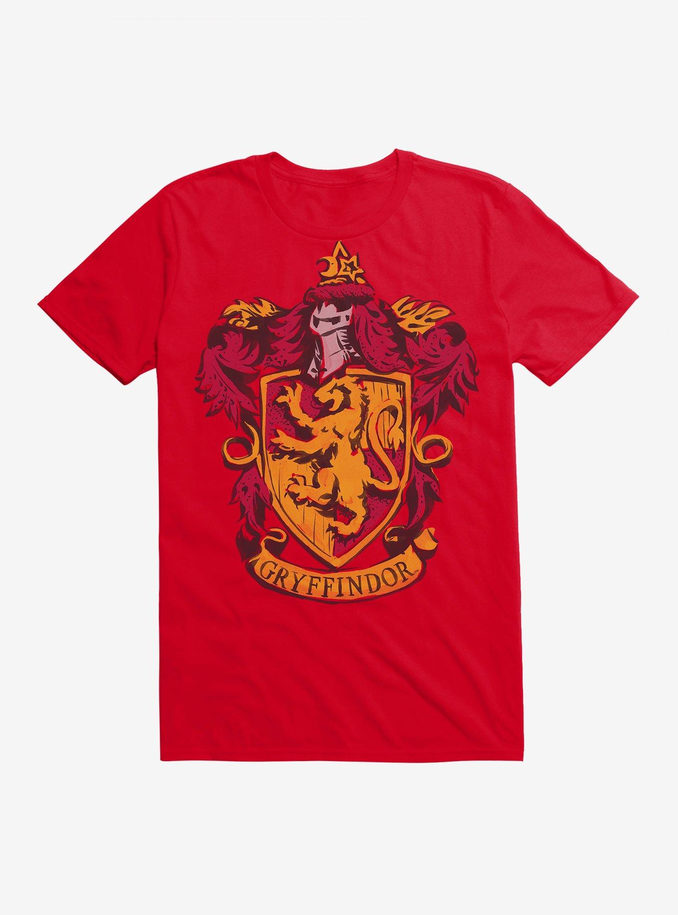 Harry Potter Gryffindor Lion Logo Extra Soft T-Shirt, , hi-res