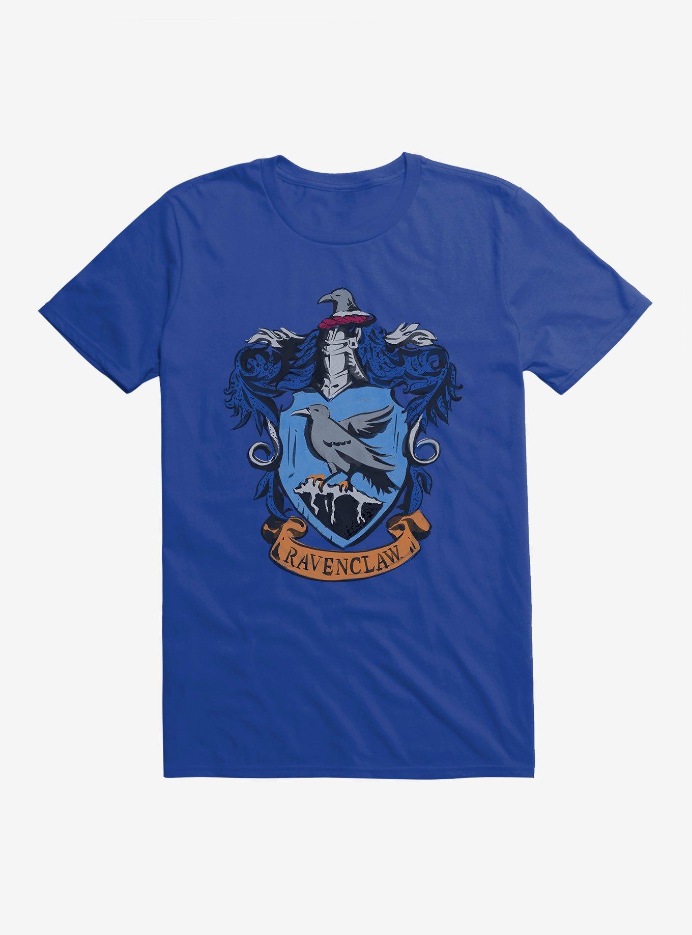 Harry Potter Ravenclaw Eagle Logo Extra Soft T-Shirt, ROYAL, hi-res