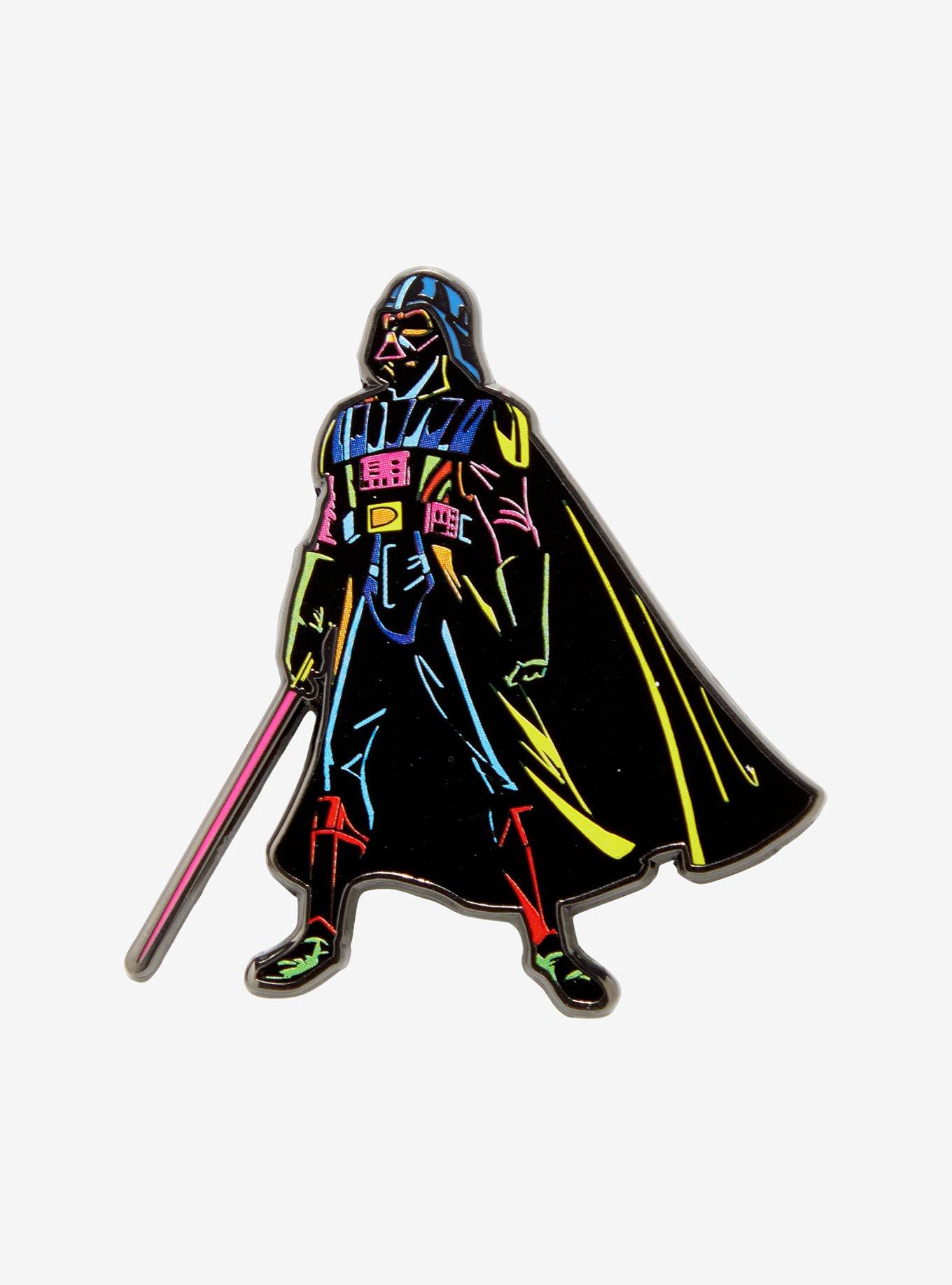 Star Wars Darth Vader Colorful Enamel Pin — BoxLunch Exclusive, , hi-res