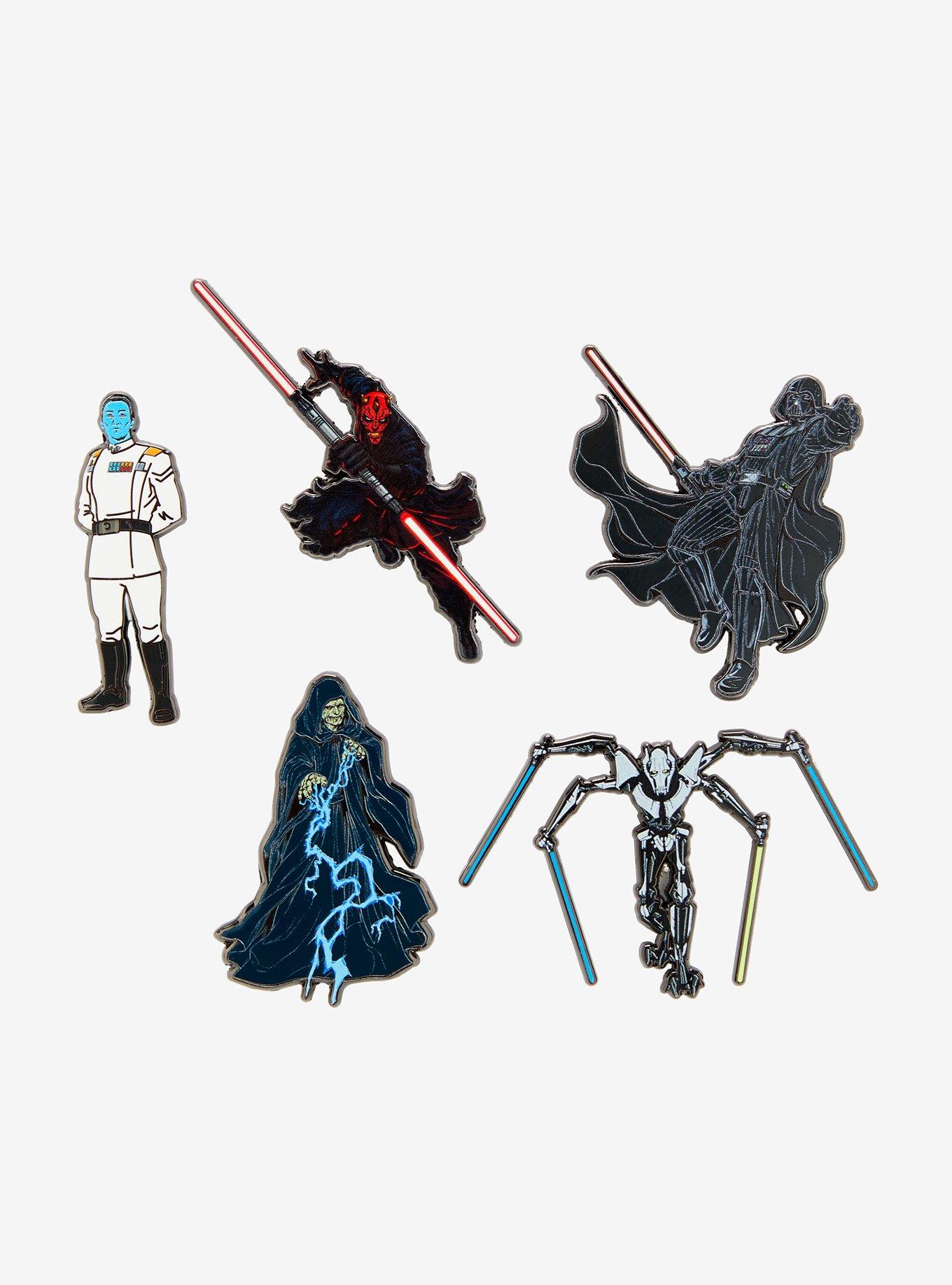 Star Wars Villains Blind Box Enamel Pin - BoxLunch Exclusive, , hi-res