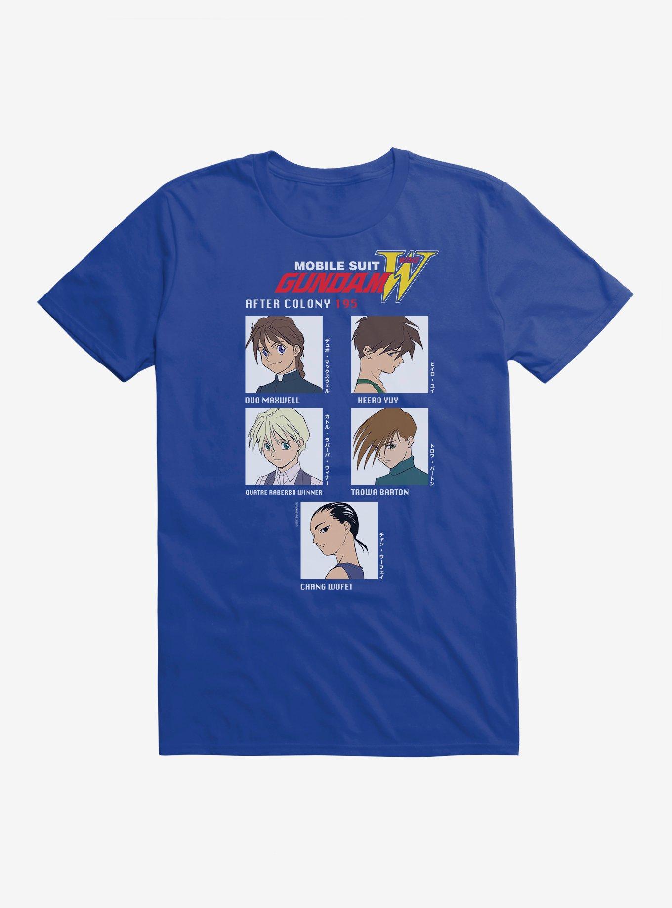 Mobile Suit Gundam Wing After Colony 195 T-Shirt, , hi-res