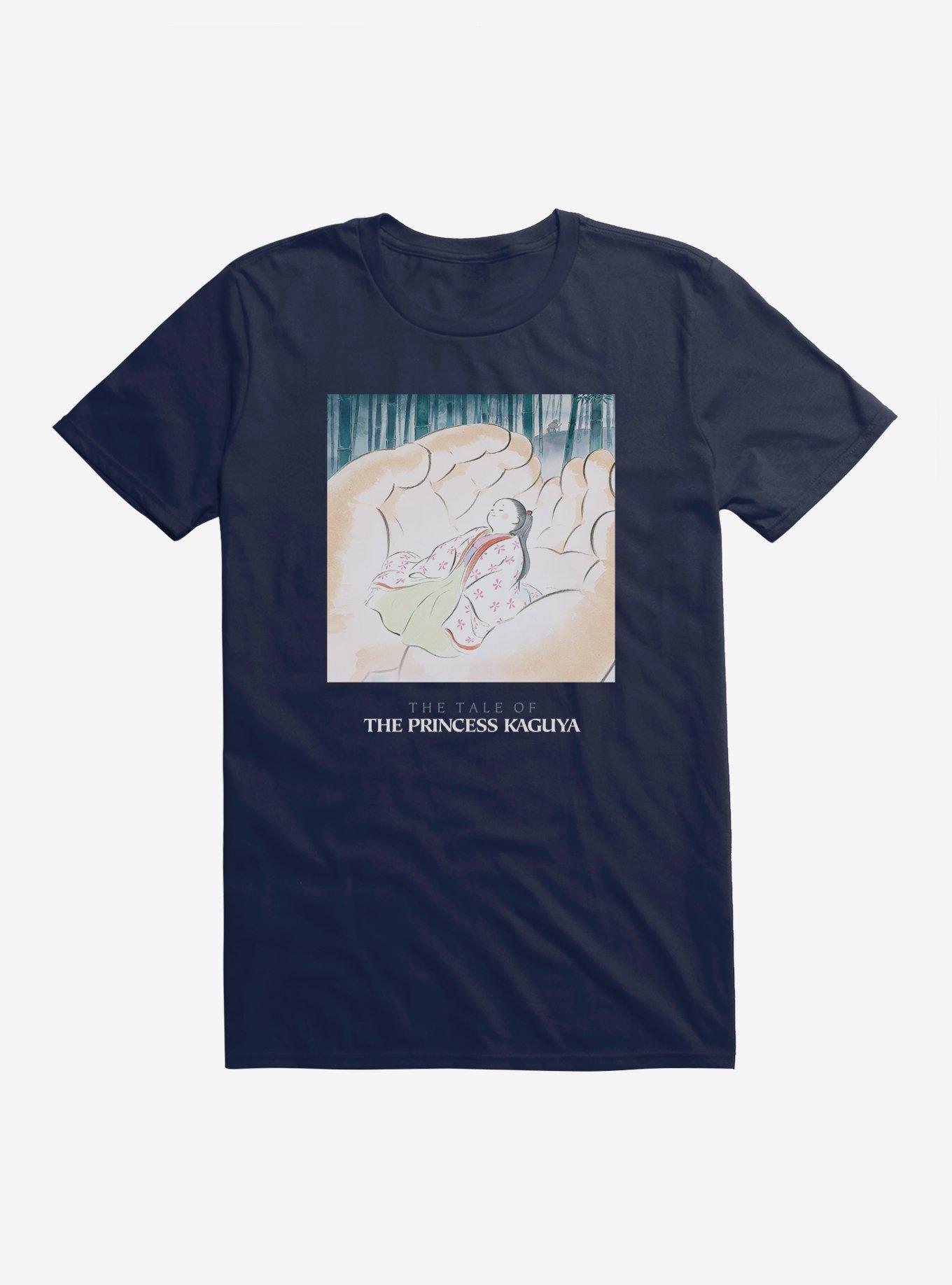 Studio Ghibli The Tale Of Princess Kaguya T-Shirt, MIDNIGHT NAVY, hi-res