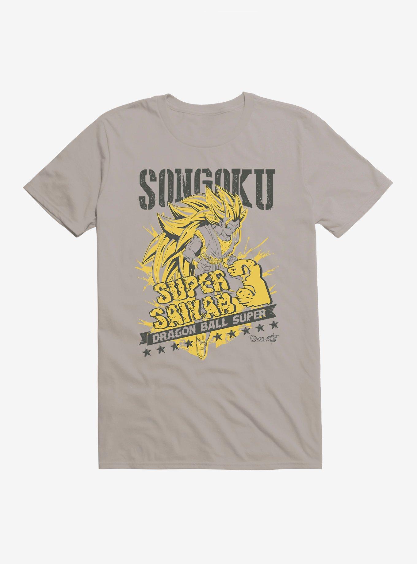 Dragon Ball Super Super Saiyan 3 T-Shirt, LIGHT GREY, hi-res