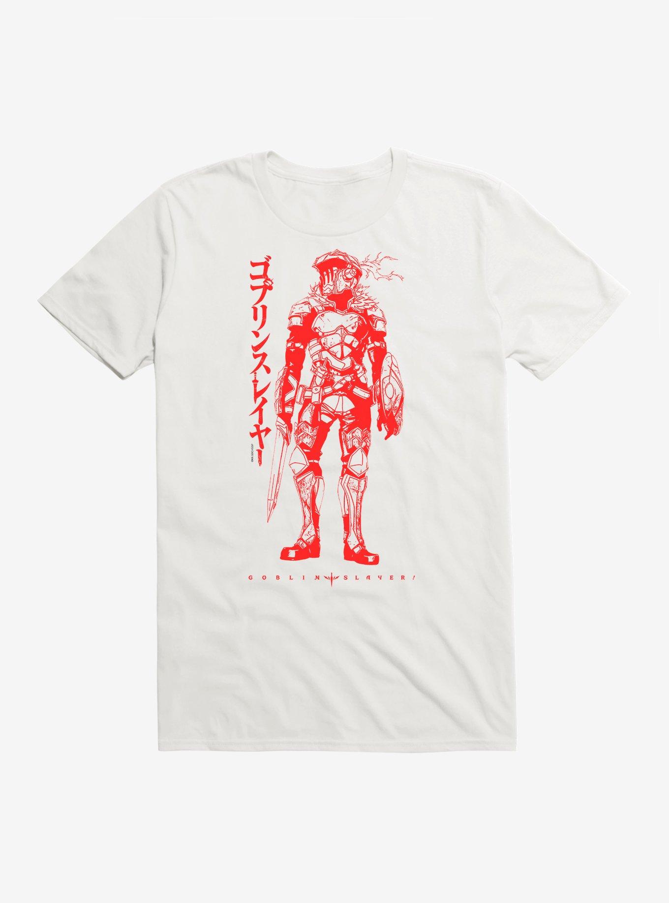 Goblin Slayer Armor T-Shirt, WHITE, hi-res