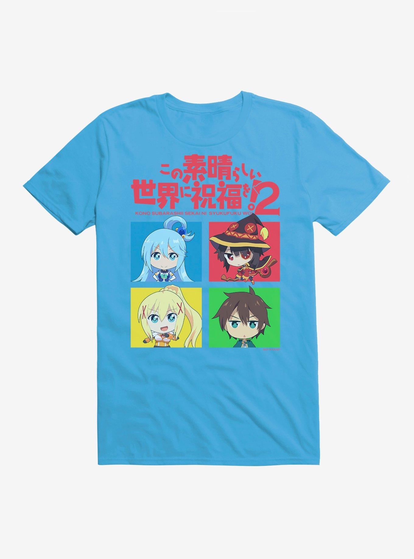 KonoSuba! God's Blessing On This Wonderful World Chibi Box Up T-Shirt