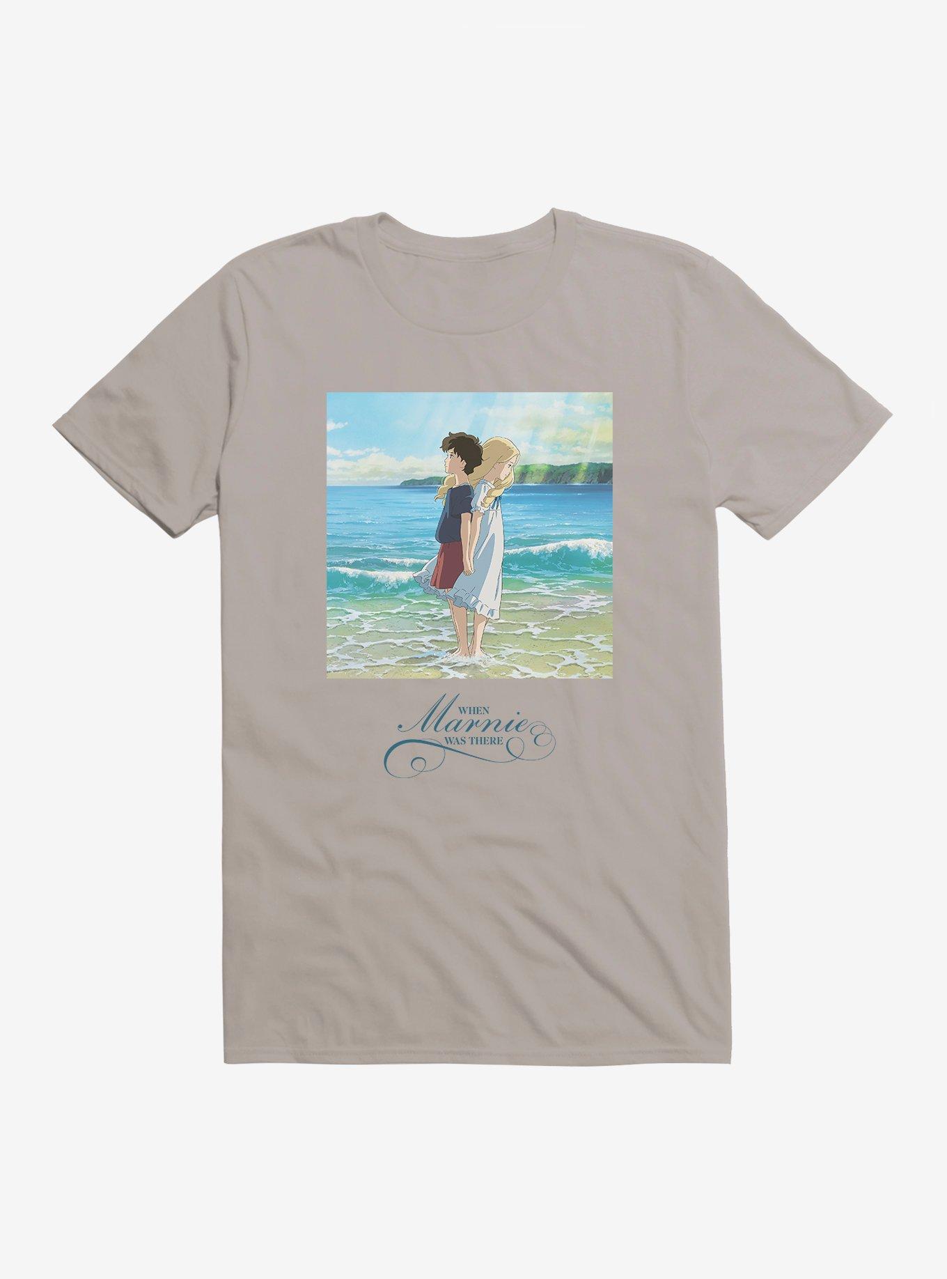 Studio Ghibli When Marnie Was There T-Shirt, LIGHT GREY, hi-res