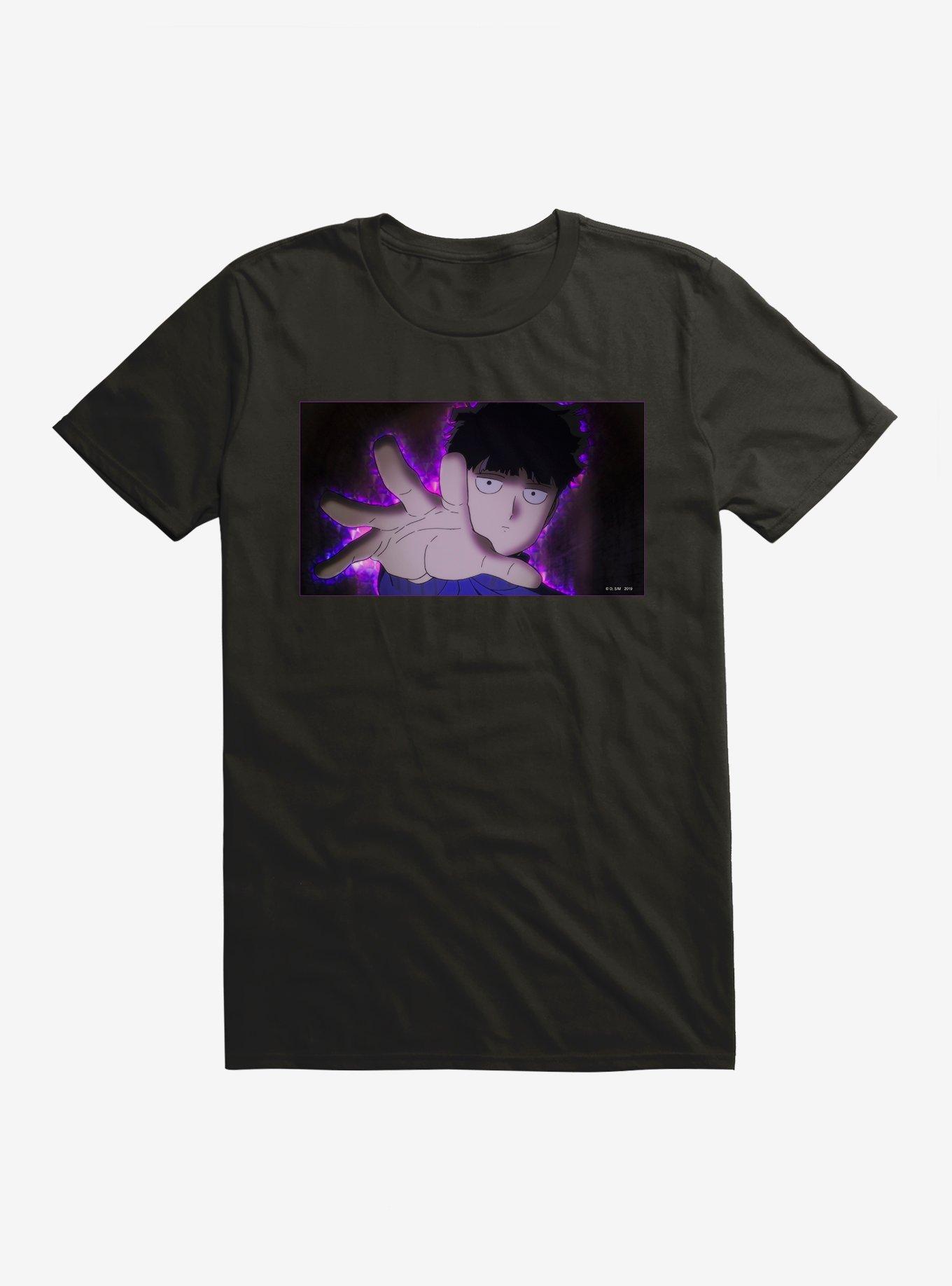 Mob Psycho Screen Shot T-Shirt, BLACK, hi-res