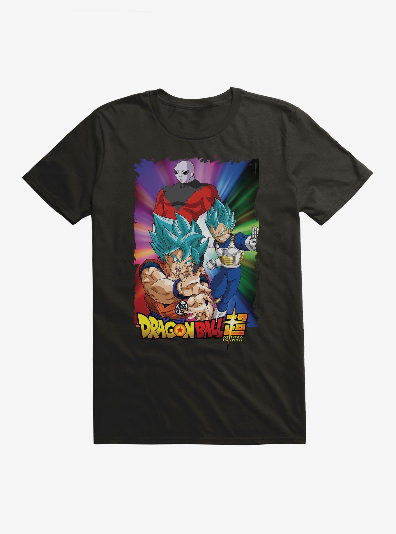 Dragon Ball Super Goku, Vegeta And Jiren T-Shirt, BLACK, hi-res