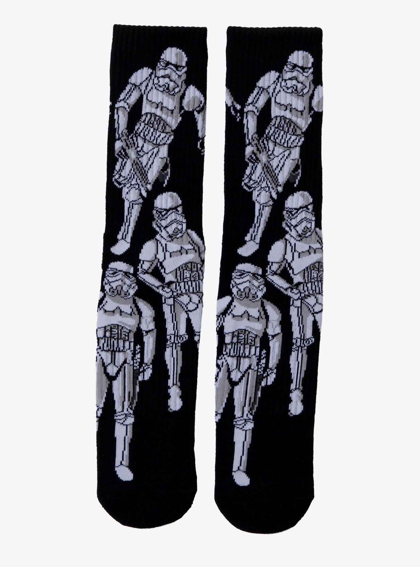 Star Wars Stormtroopers Allover Print Crew Socks - BoxLunch Exclusive, , hi-res