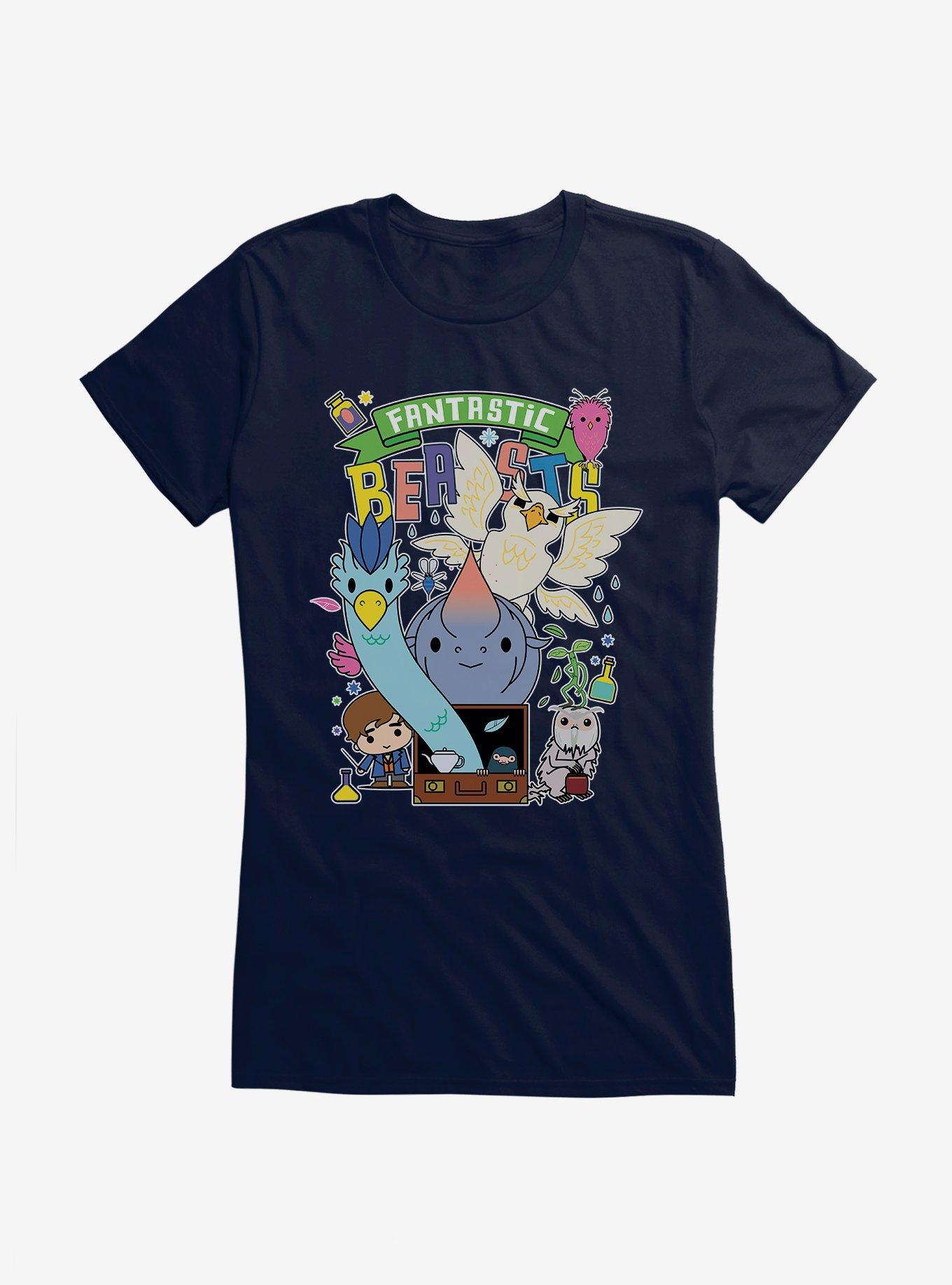 Fantastic Beasts Animal Friends Girls T-Shirt, , hi-res