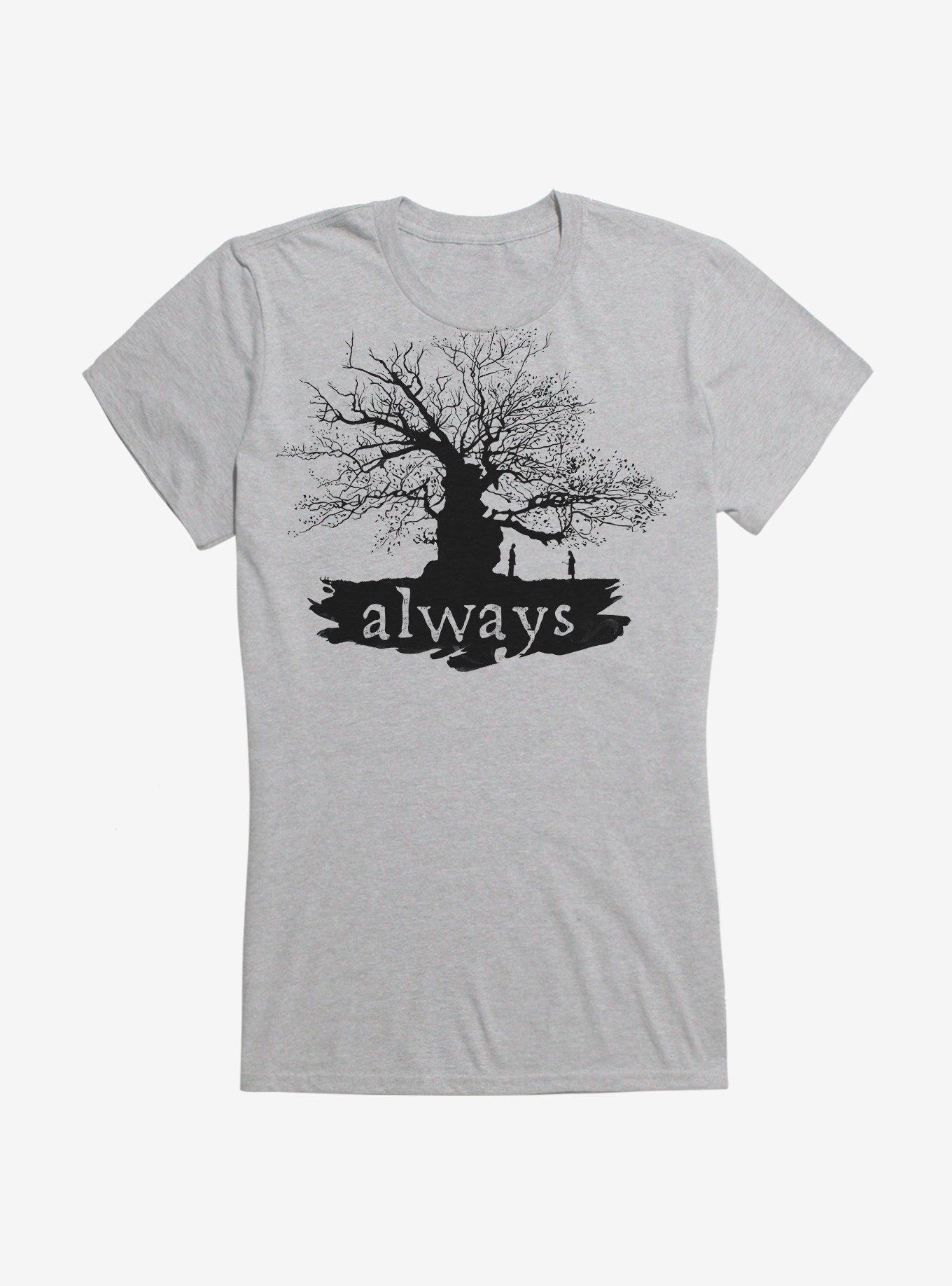 Harry Potter Always Tree Girls Black T-Shirt, , hi-res