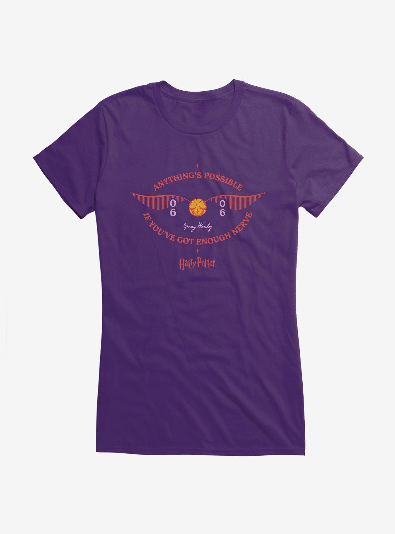 Harry Potter Anything's Possible Golden Snitch Girls T-Shirt, , hi-res