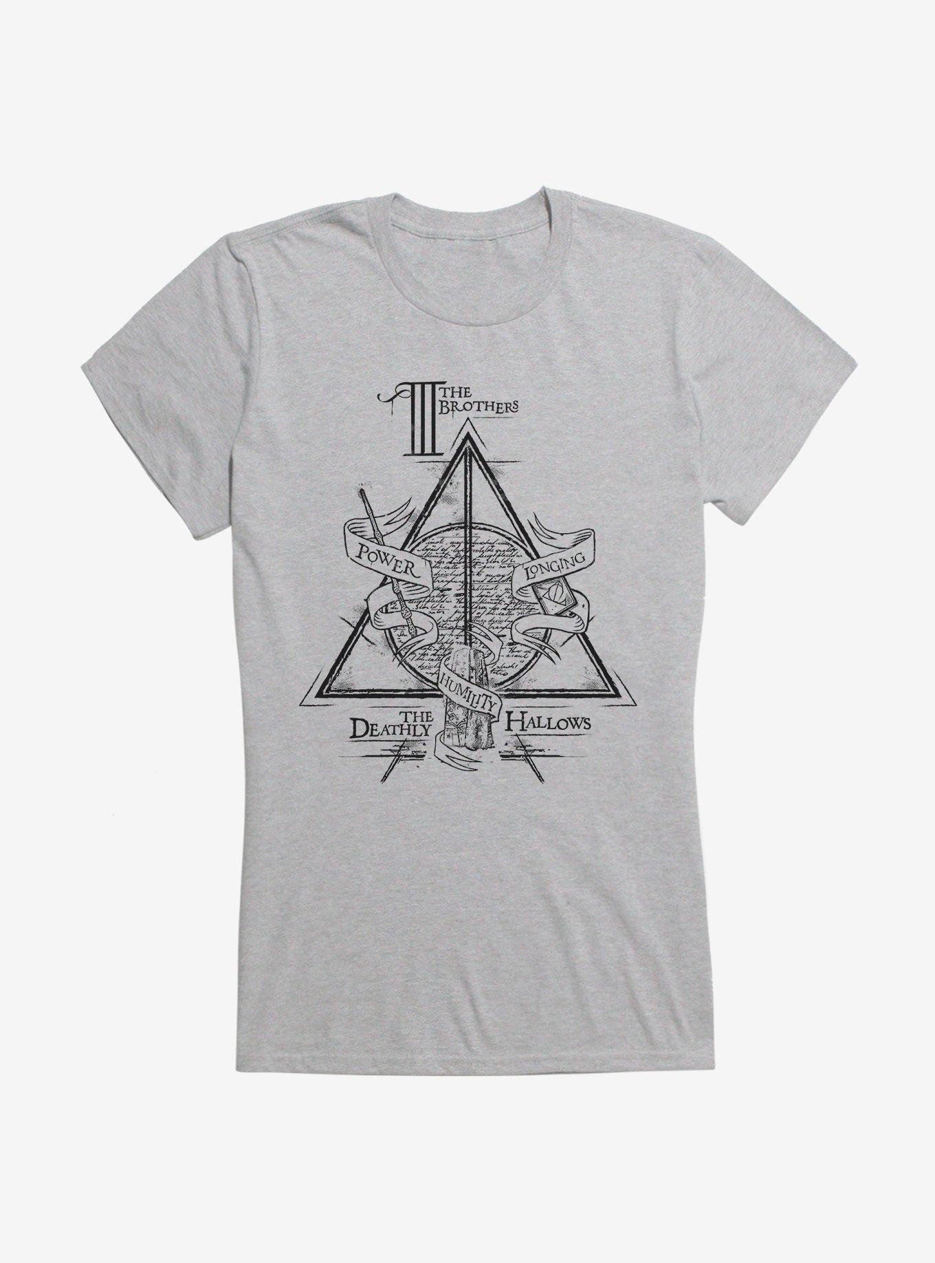Harry Potter Deathly Hallows Three Brothers Girls T-Shirt
