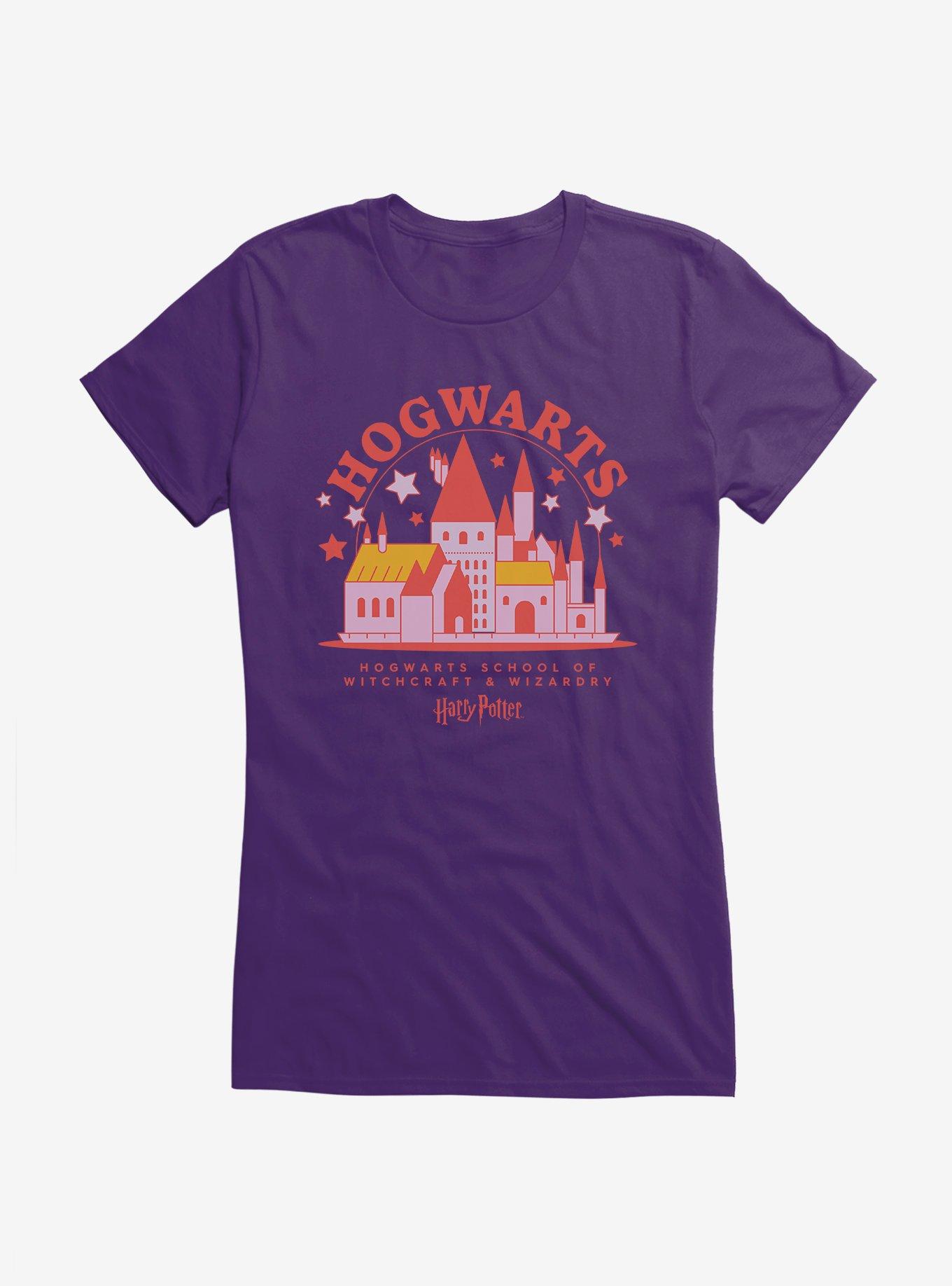 Harry Potter Hogwarts Castle Chibi Girls T-Shirt, , hi-res