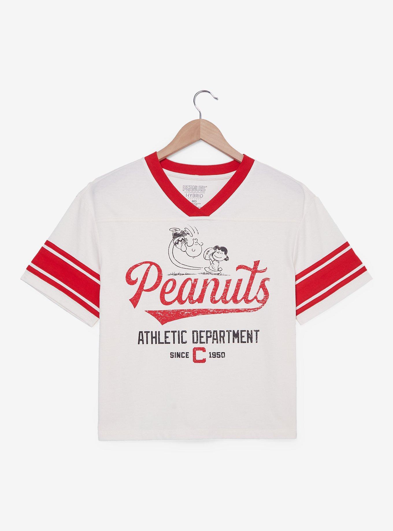 Peanuts Athletic Department Women's Football T-Shirt - BoxLunch Exclusive, , hi-res