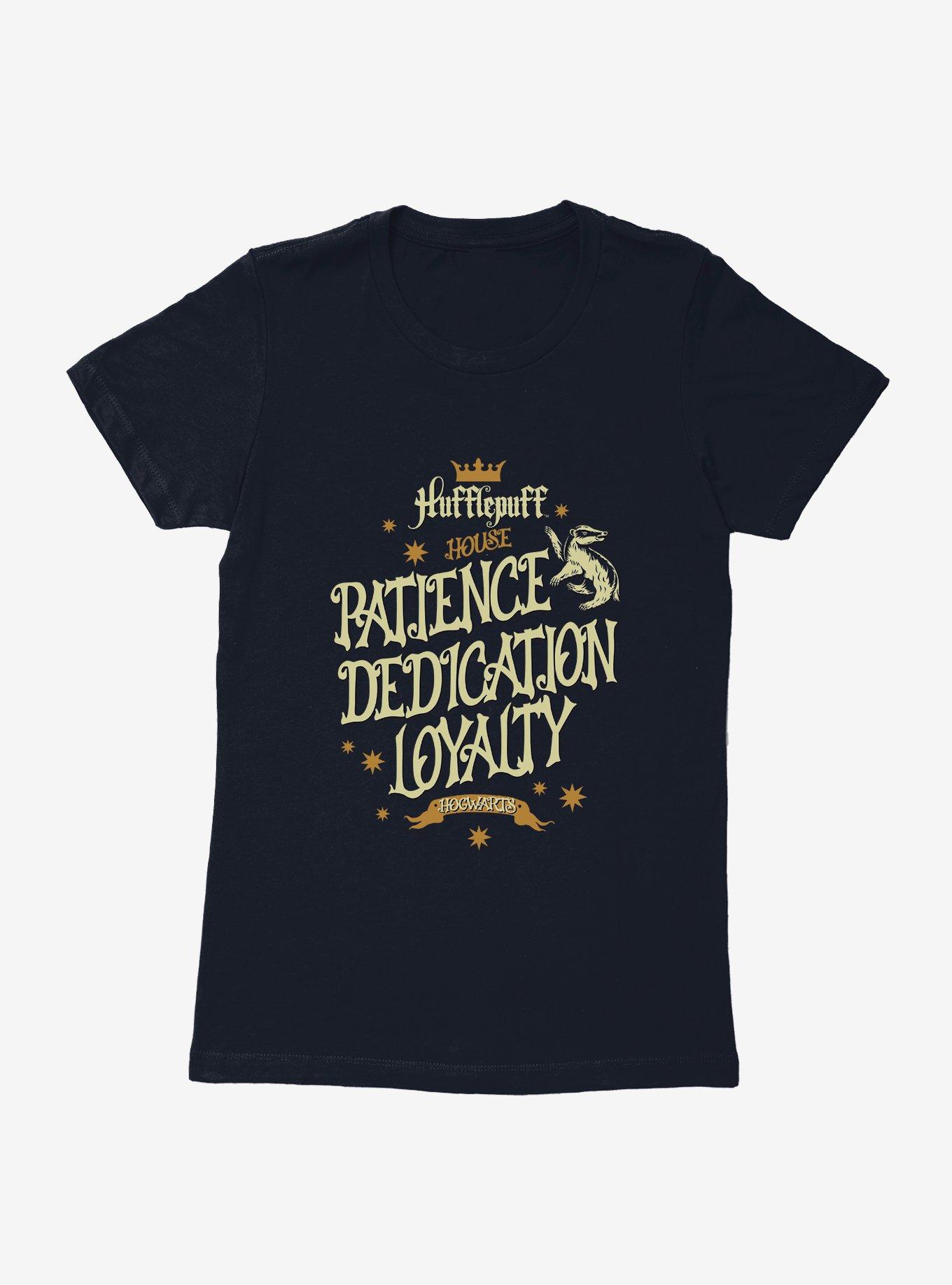 Harry Potter Hufflepuff Traits Womens T-Shirt