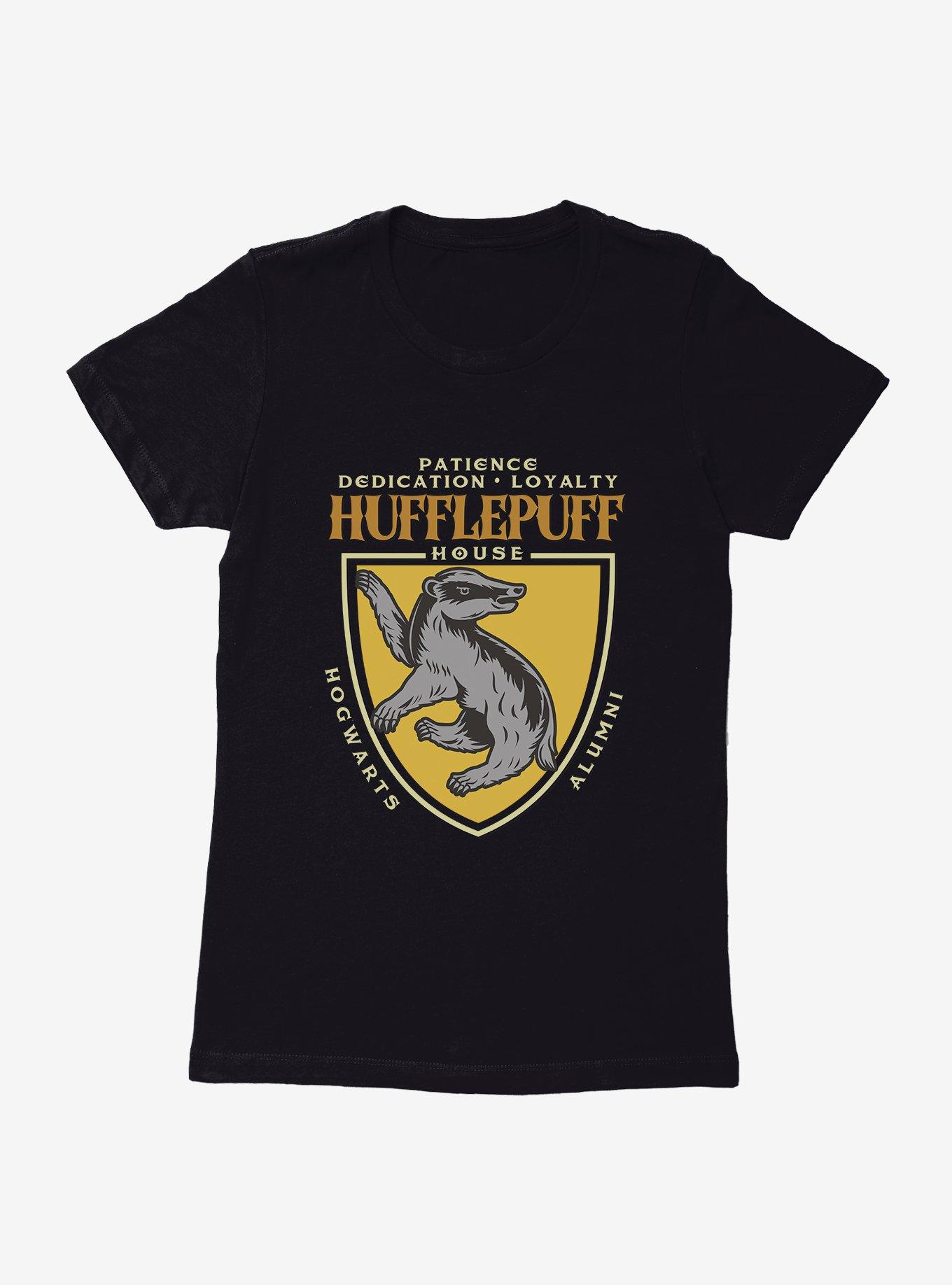 Harry Potter Hufflepuff Alumni Crest Womens T-Shirt