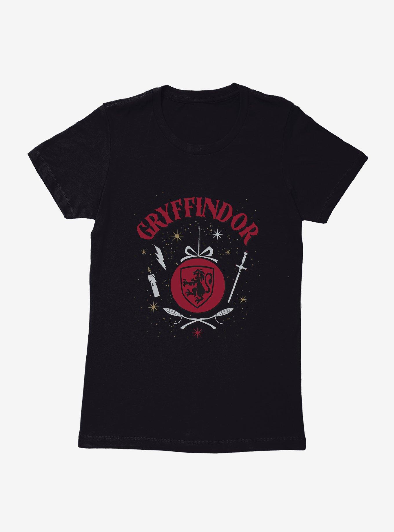 Harry Potter Gryffindor Ornament Womens T-Shirt?, BLACK, hi-res