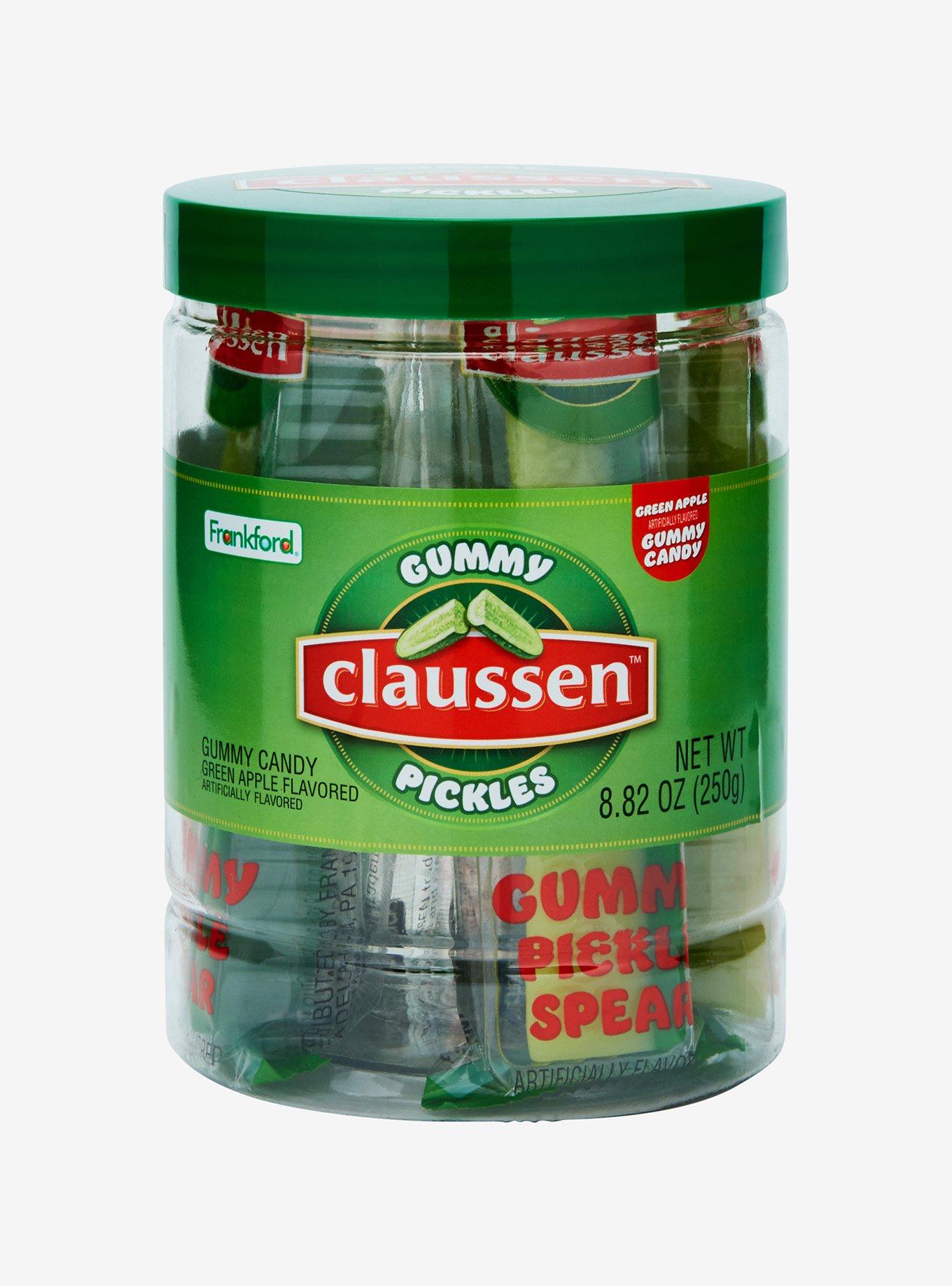 Claussen Green Apple Flavored Gummy Pickles, , hi-res