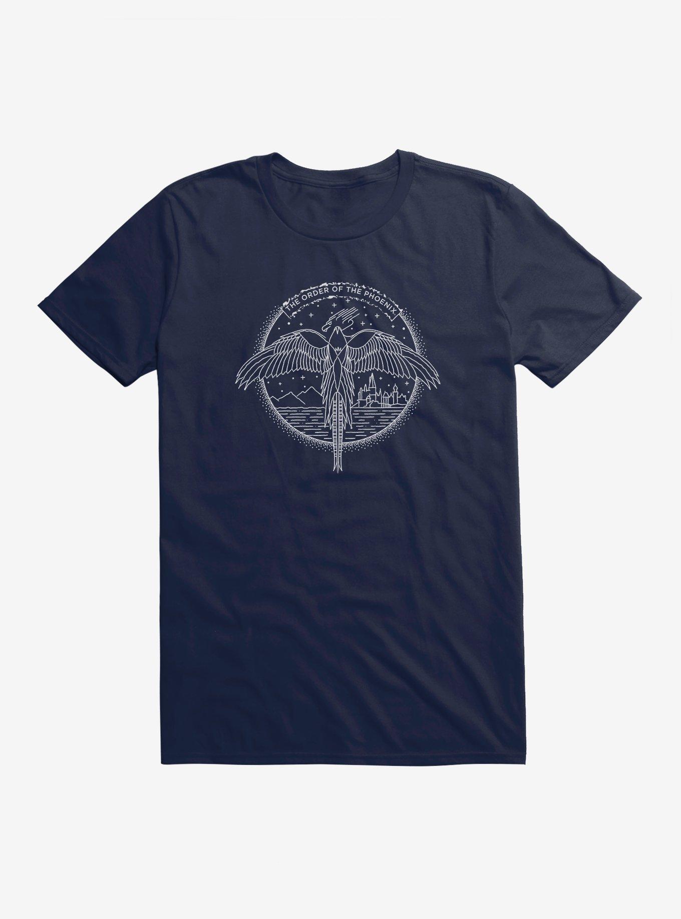 Harry Potter The Order Of The Phoenix T-Shirt, MIDNIGHT NAVY, hi-res